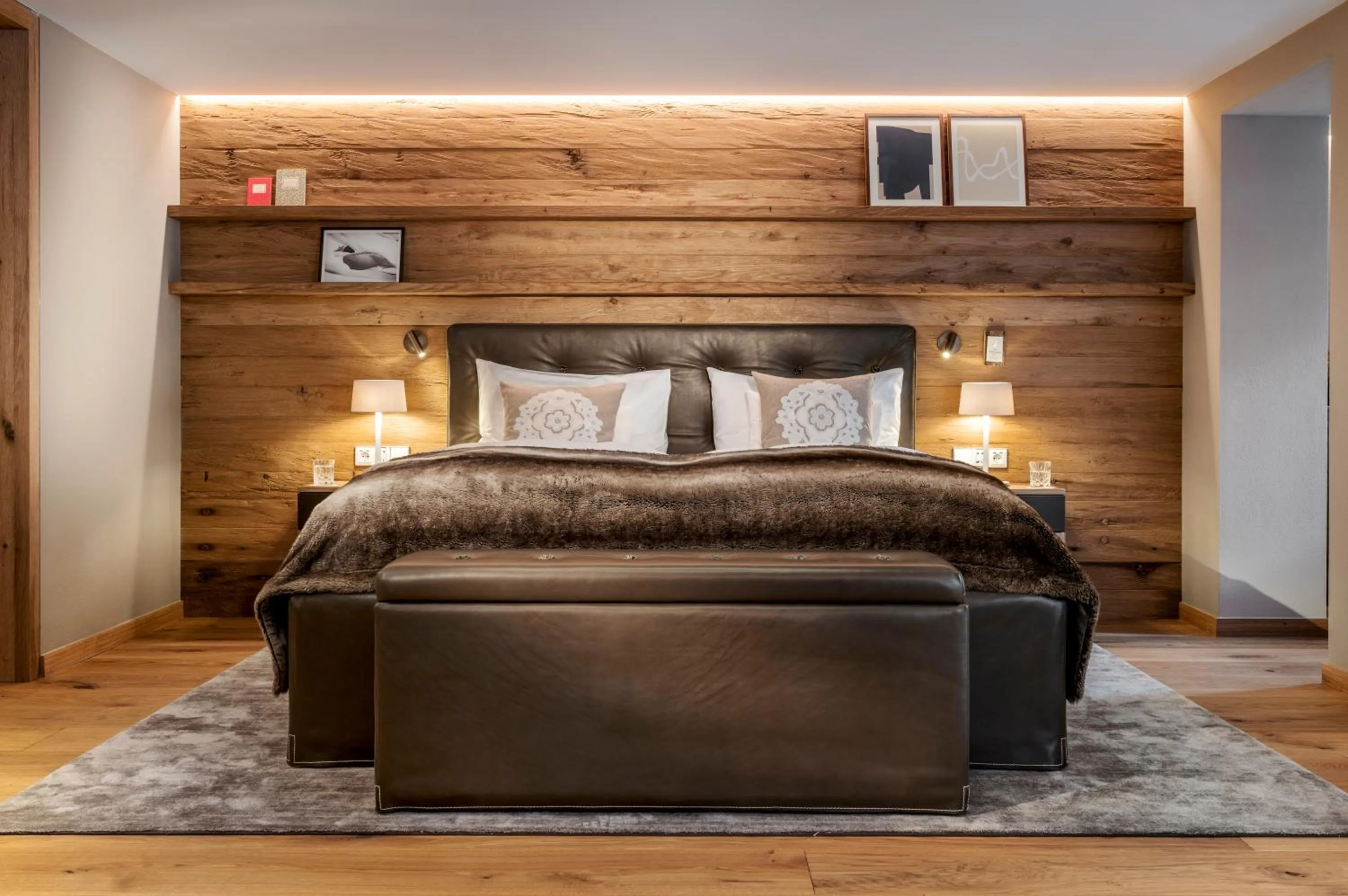 Bed in Hotel Arlberg Lech
