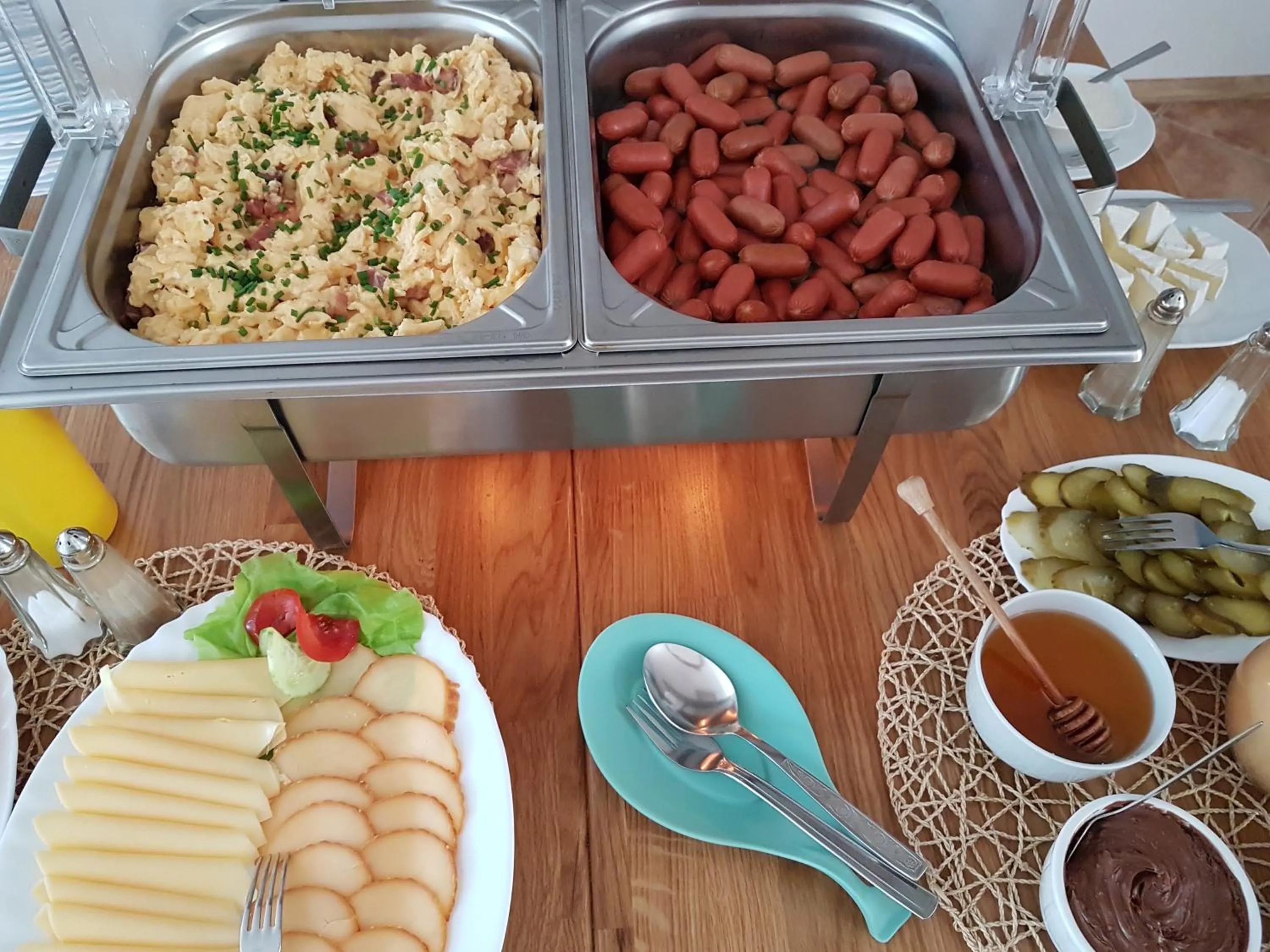 Buffet breakfast in Dom Wczasowy Danusia