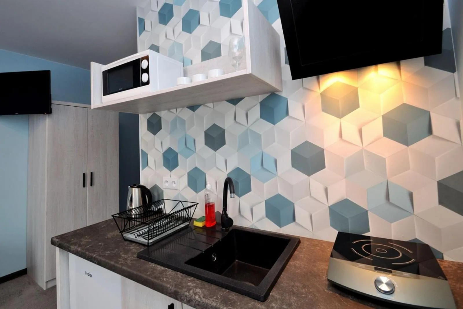 Kitchen or kitchenette in Dom Wczasowy Danusia