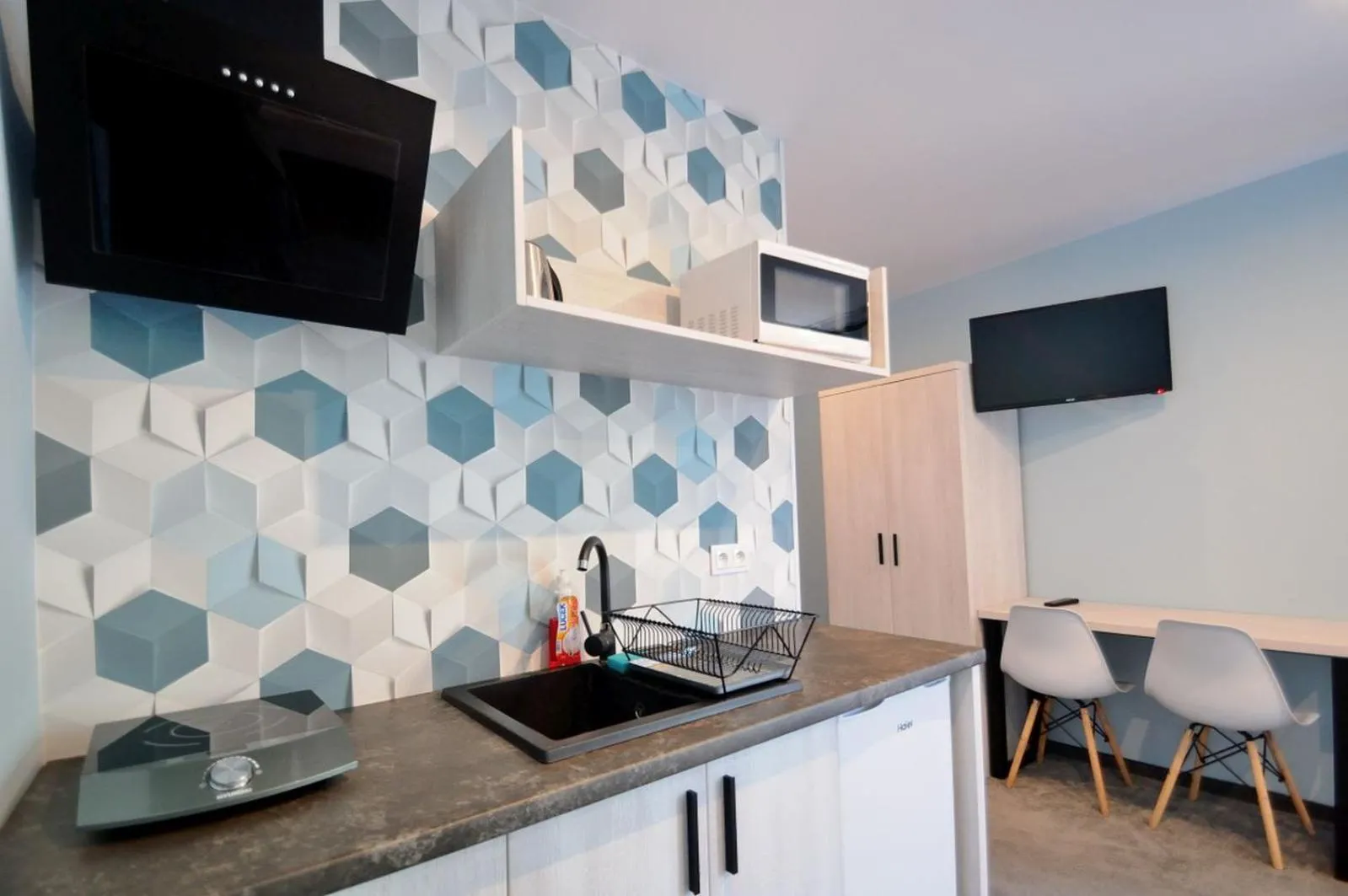 Kitchen or kitchenette in Dom Wczasowy Danusia