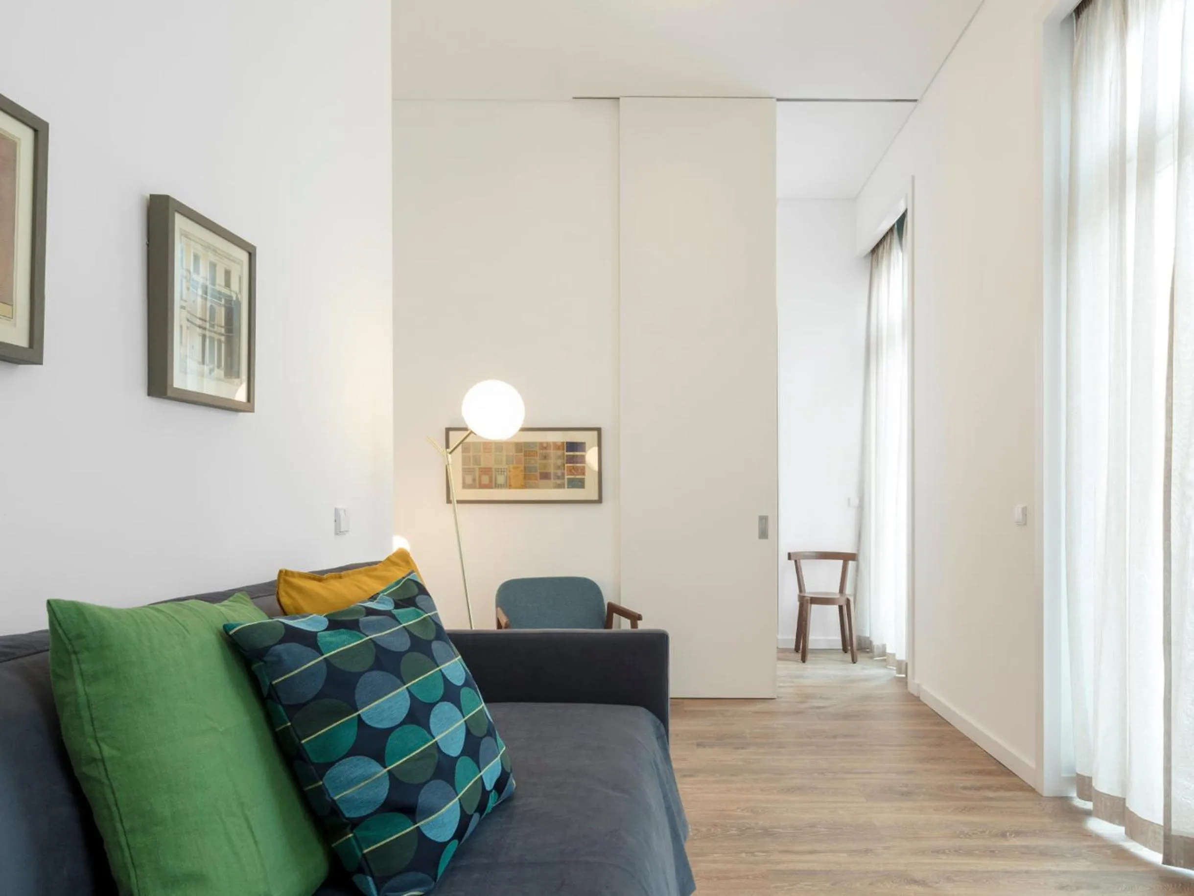 Seating area in LSA Chiado Emenda by Numa