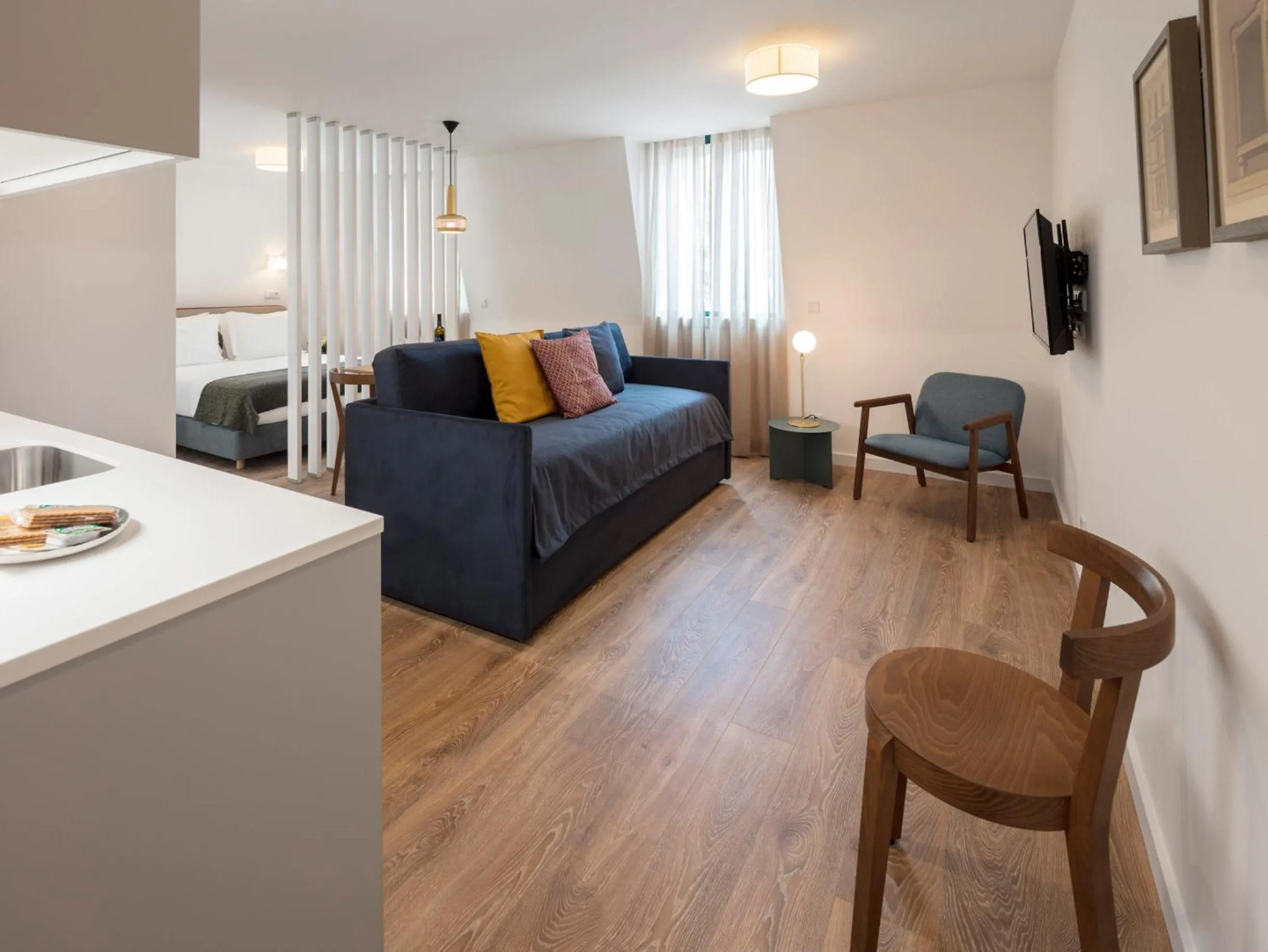 Seating area in LSA Chiado Emenda by Numa