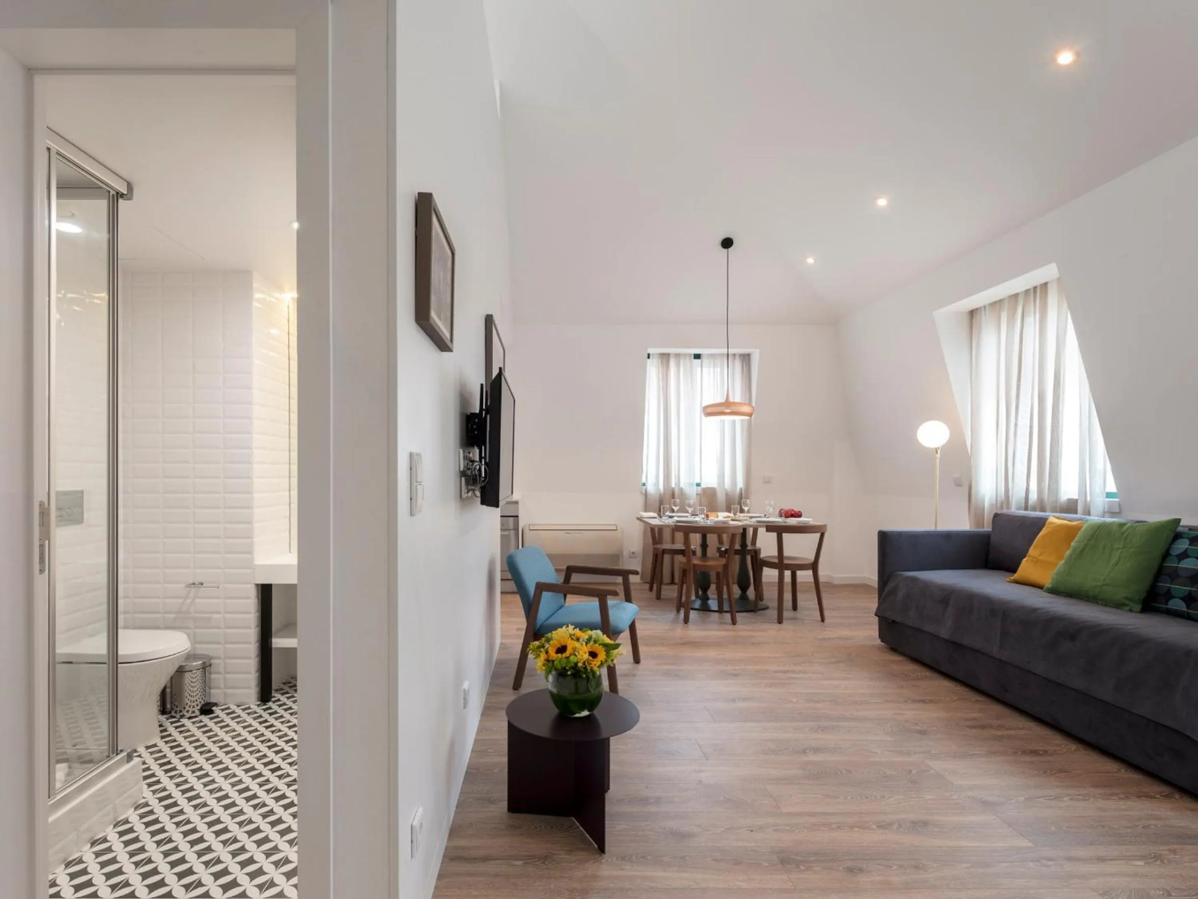 Seating area in LSA Chiado Emenda by Numa