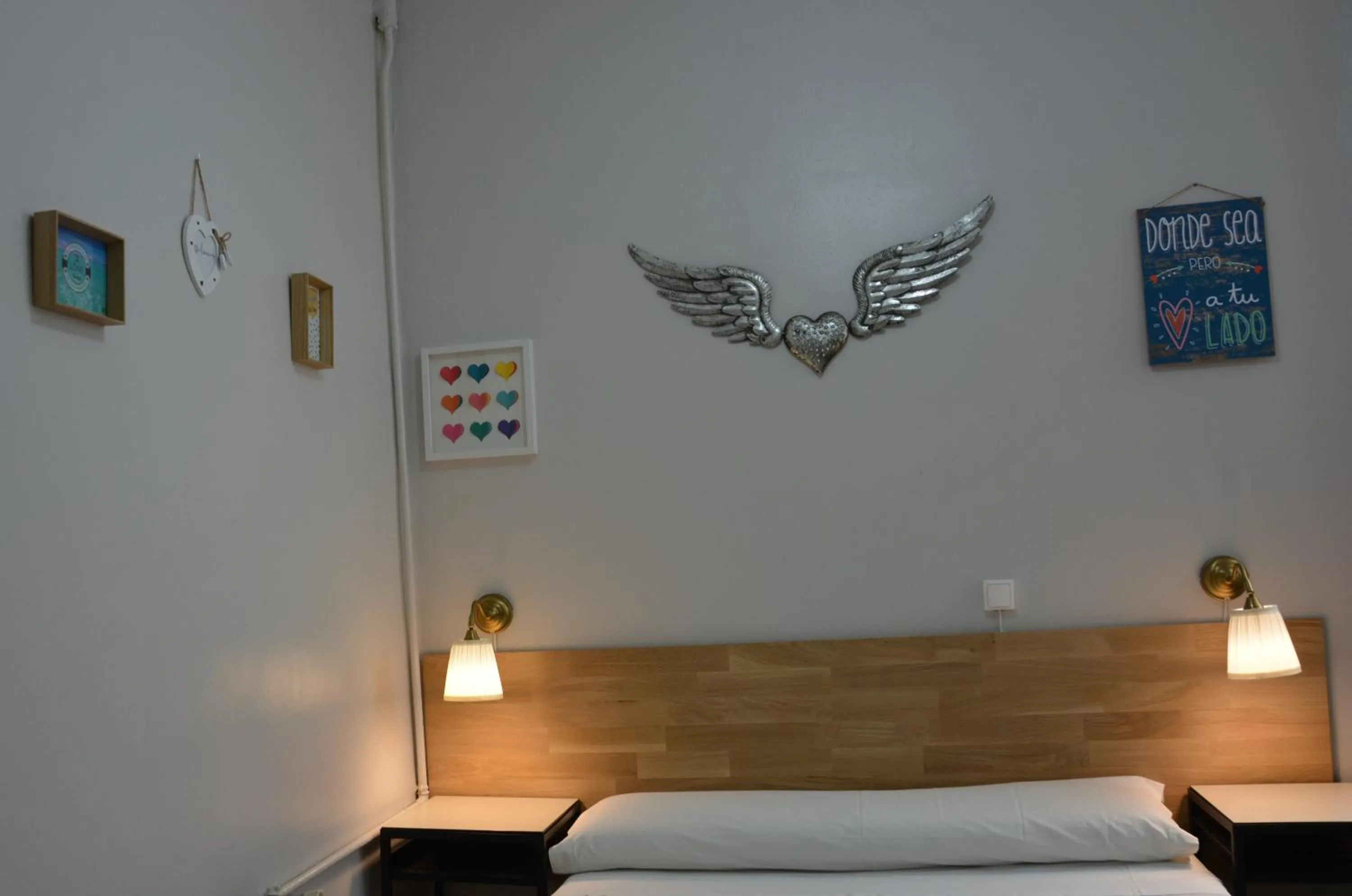 Bed in Pensión Moratin