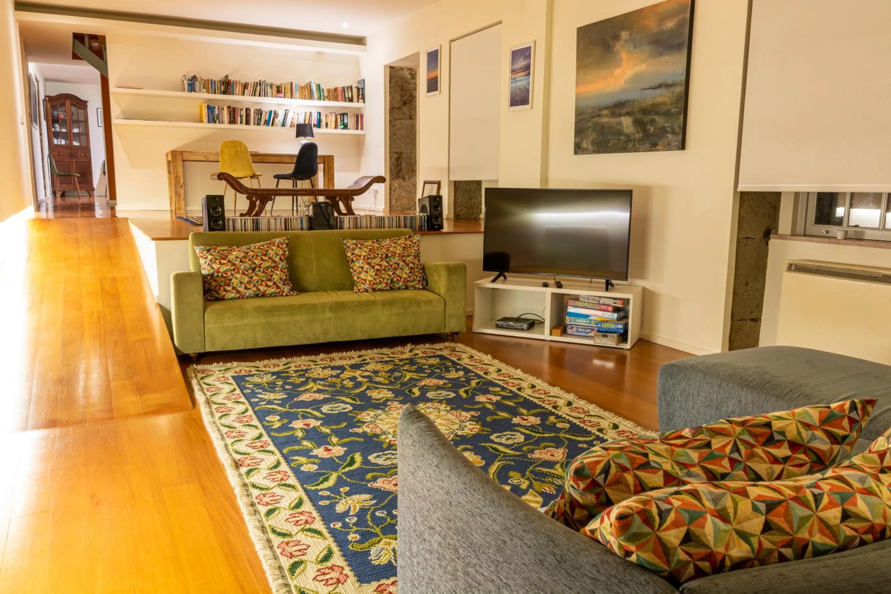 Living room in Casa do Becco