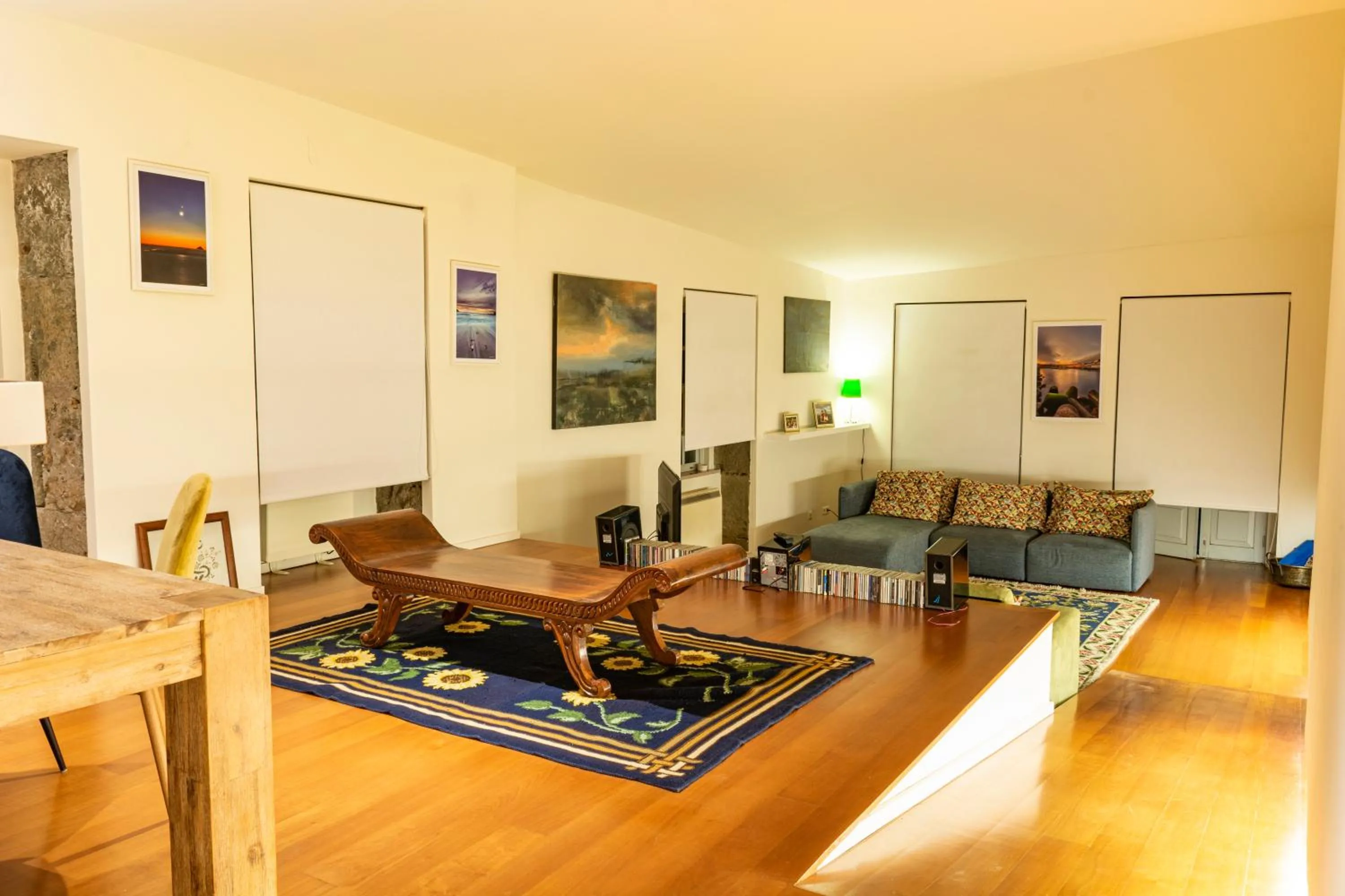 Living room in Casa do Becco