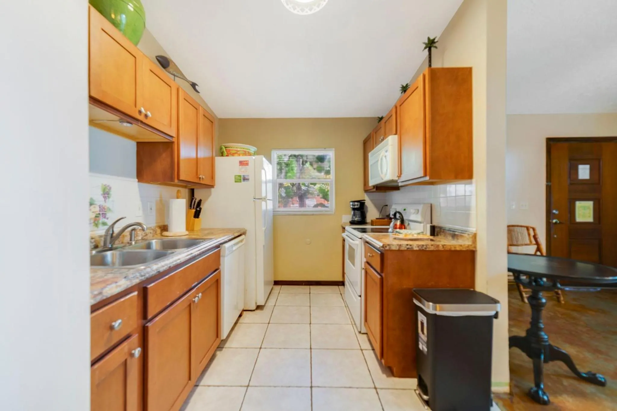 kitchen in Beach Place Guesthouses