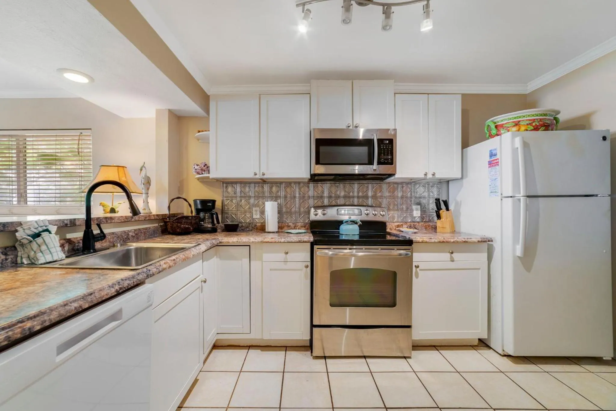 kitchen in Beach Place Guesthouses