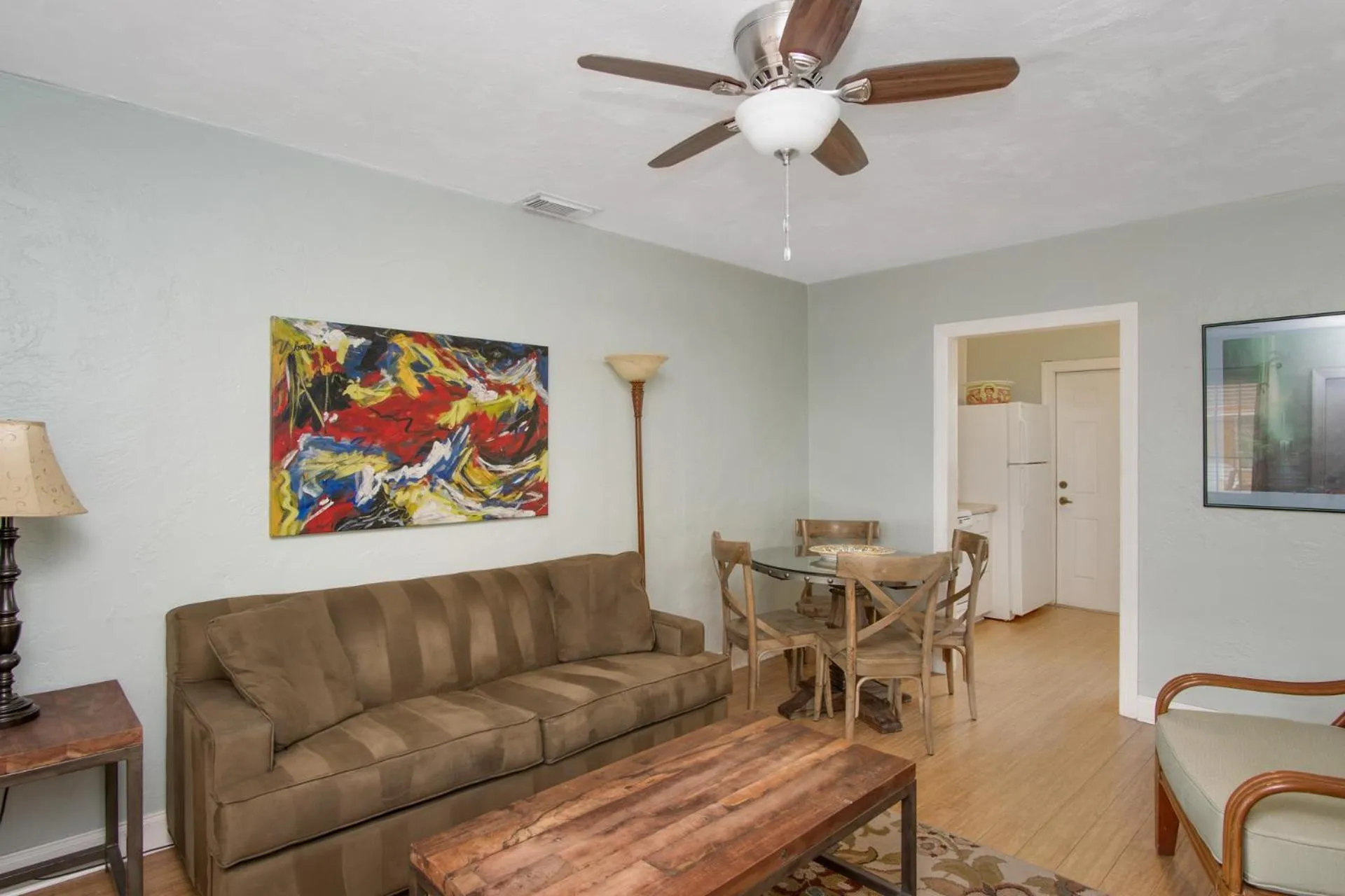 Living room in Beach Place Guesthouses