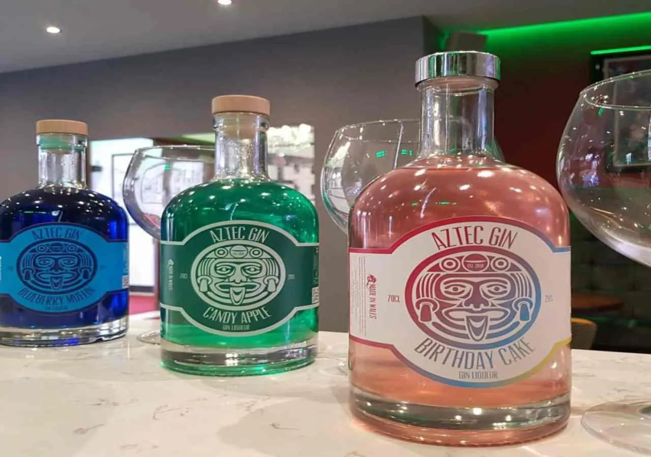 Alcoholic drinks in The Castle Hotel Neath