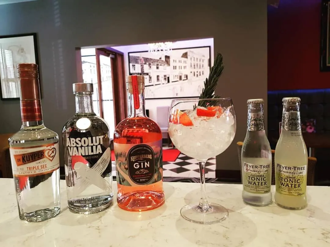 Lounge or bar in The Castle Hotel Neath