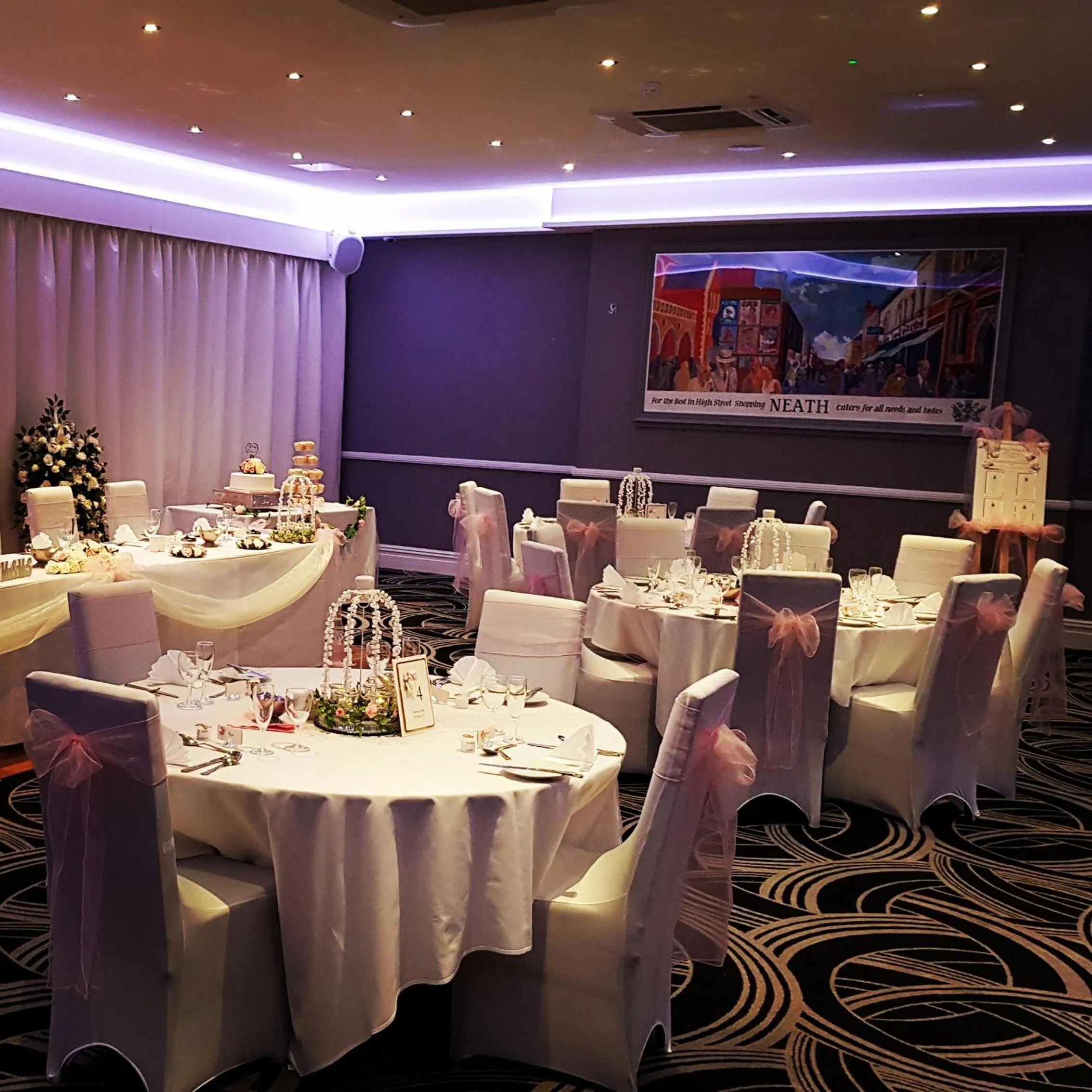 Banquet/Function facilities in The Castle Hotel Neath