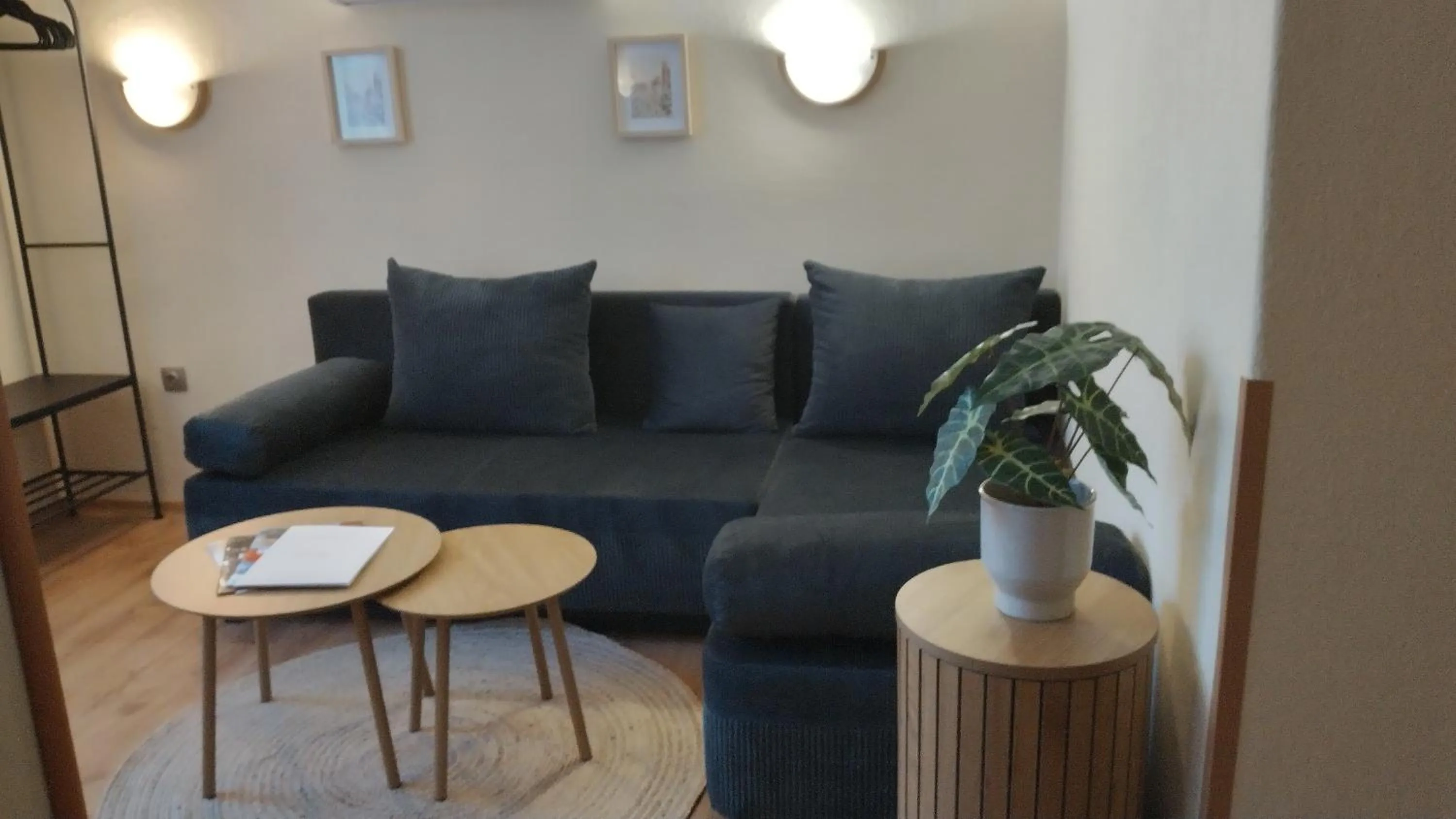 Seating area in Victoria Family Hotel