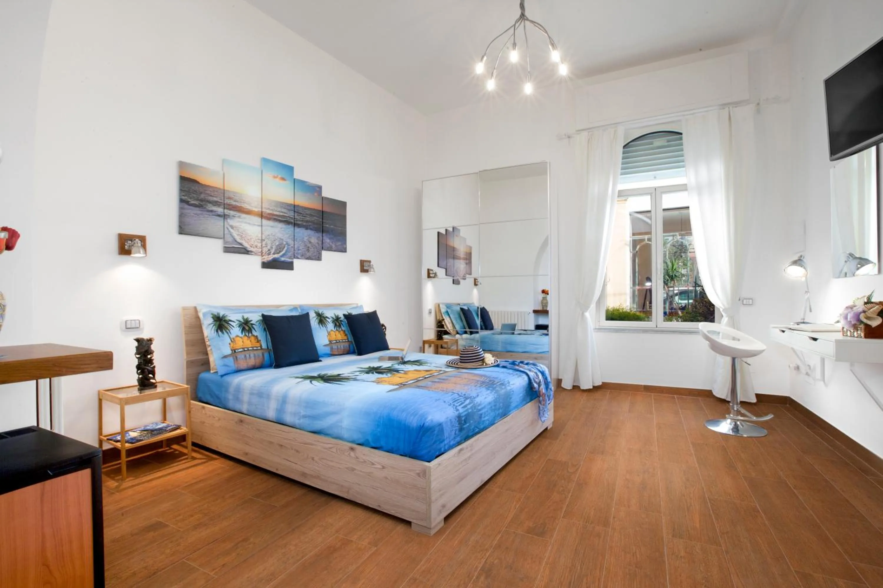 Bedroom, Bed in La Terrazza 38