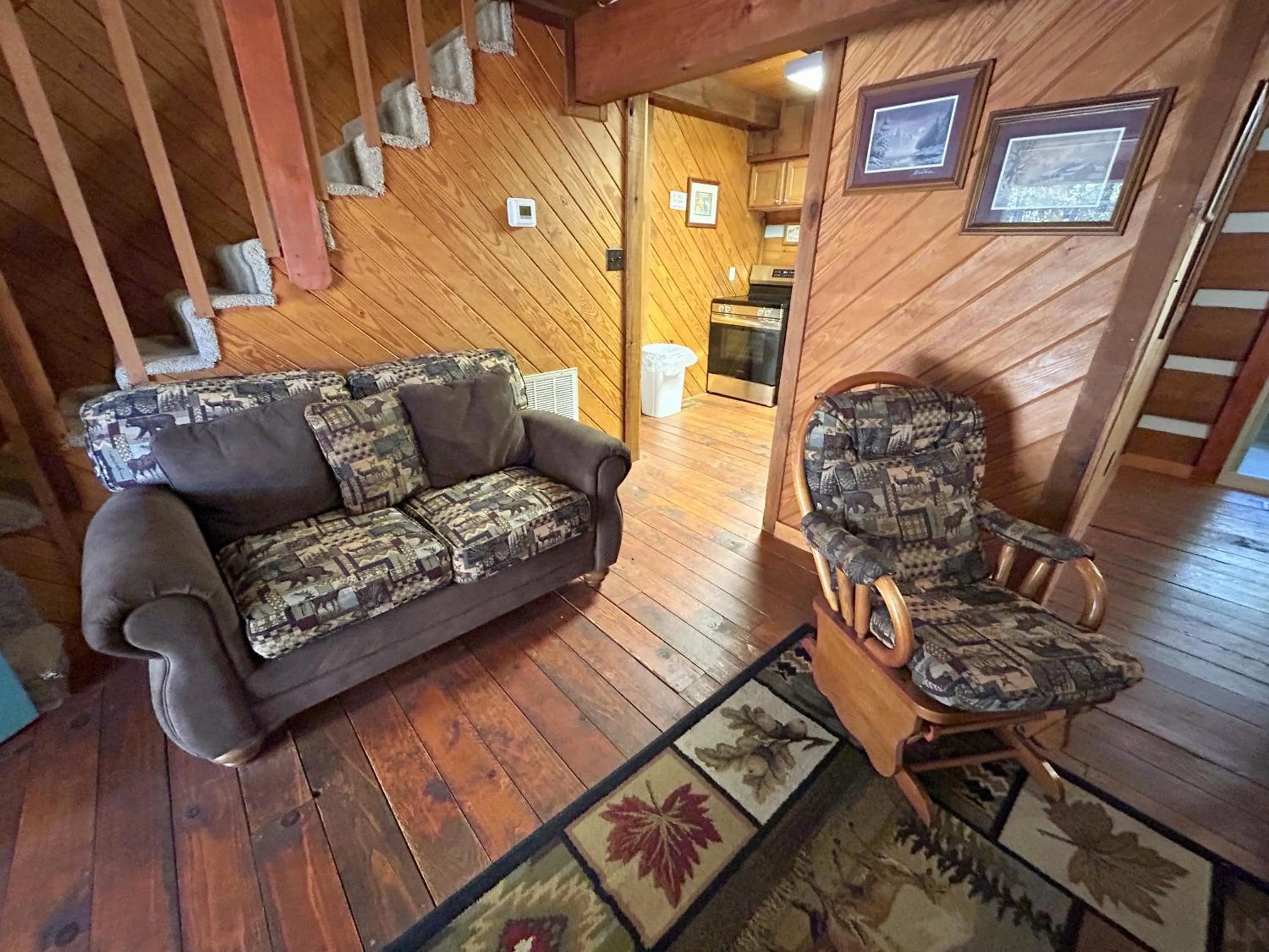 Living room in Emerald Woods
