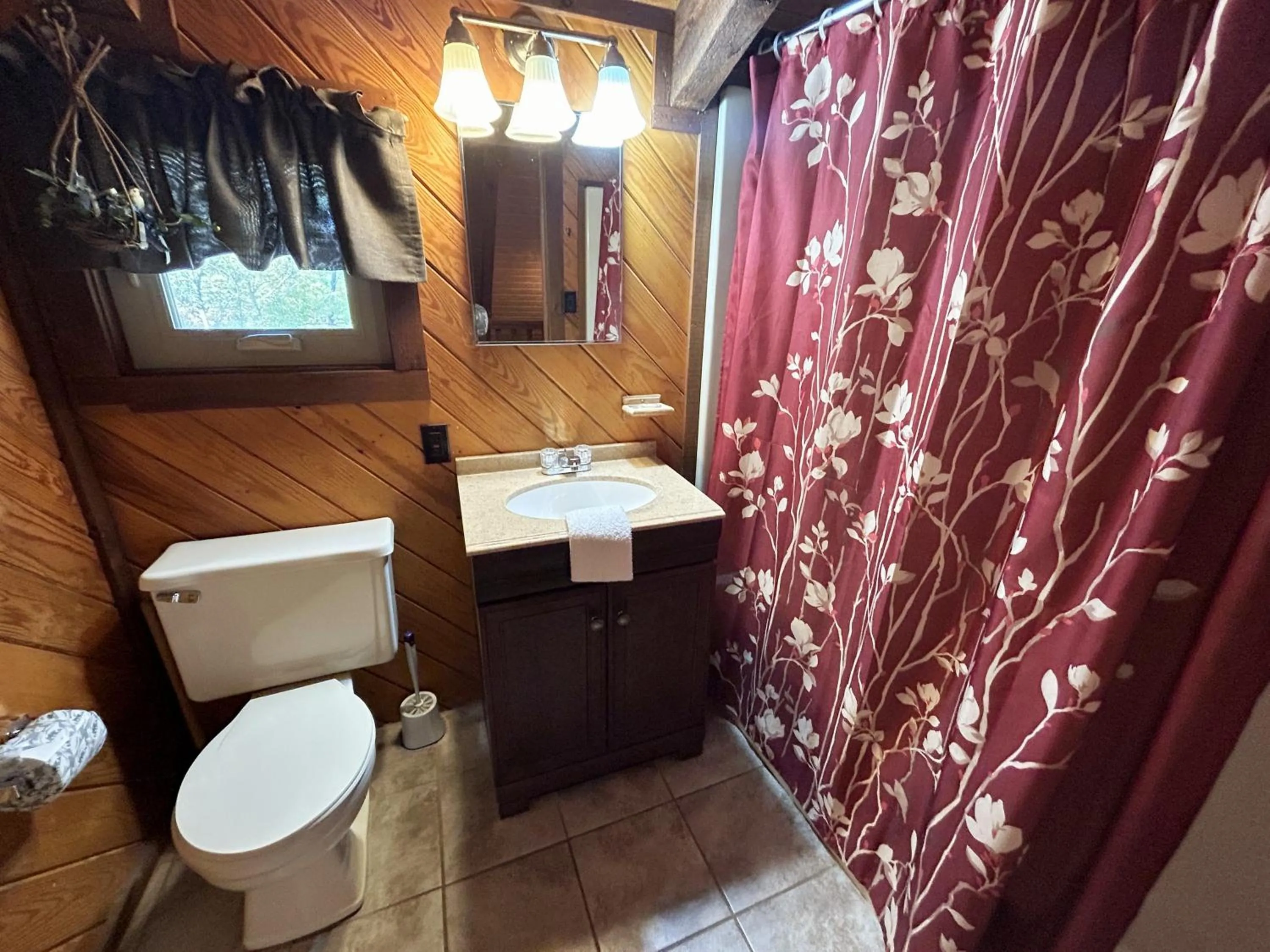 Shower in Emerald Woods