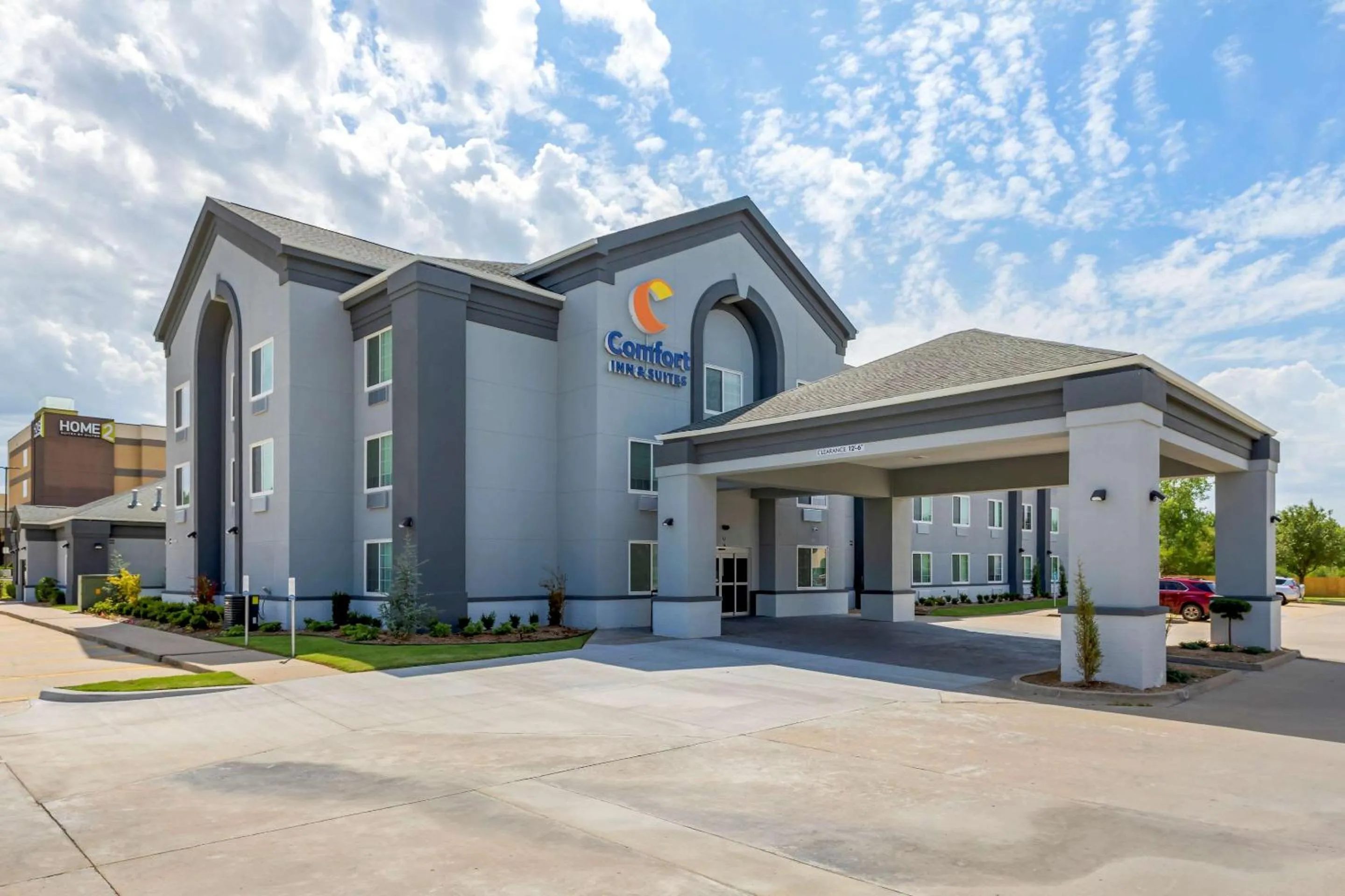 Property building in Comfort Inn & Suites
