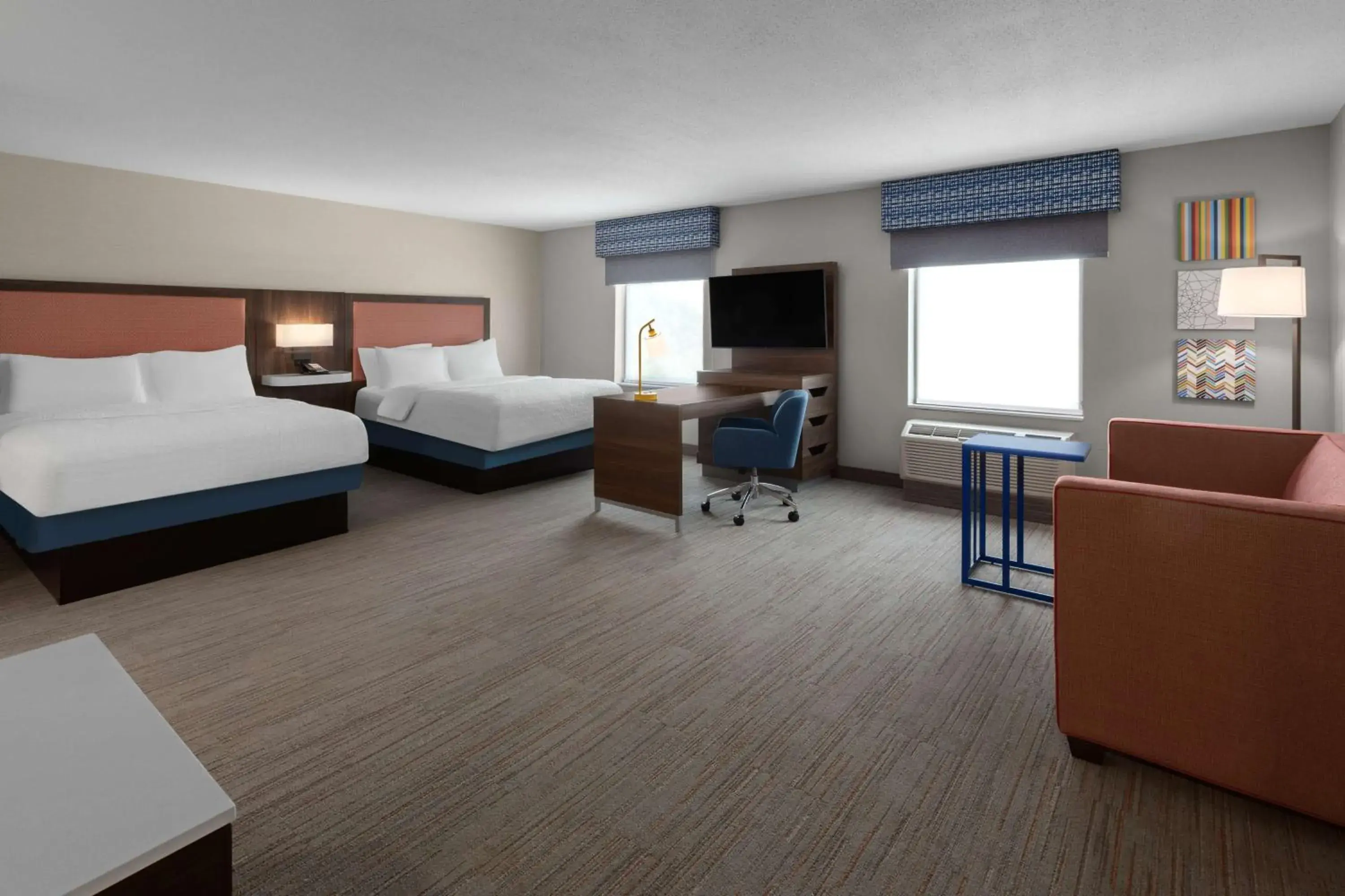 Bedroom, Bed in Hampton Inn & Suites Saginaw Bedroom, Bed in Hampton Inn & Suites Saginaw