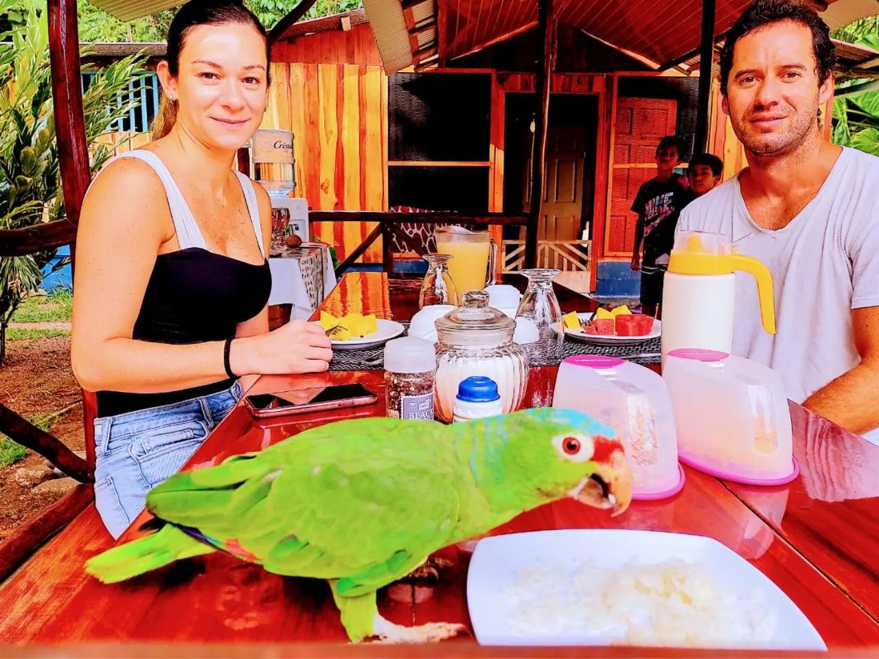 Food and drinks in The Sunset Tucano Lodge