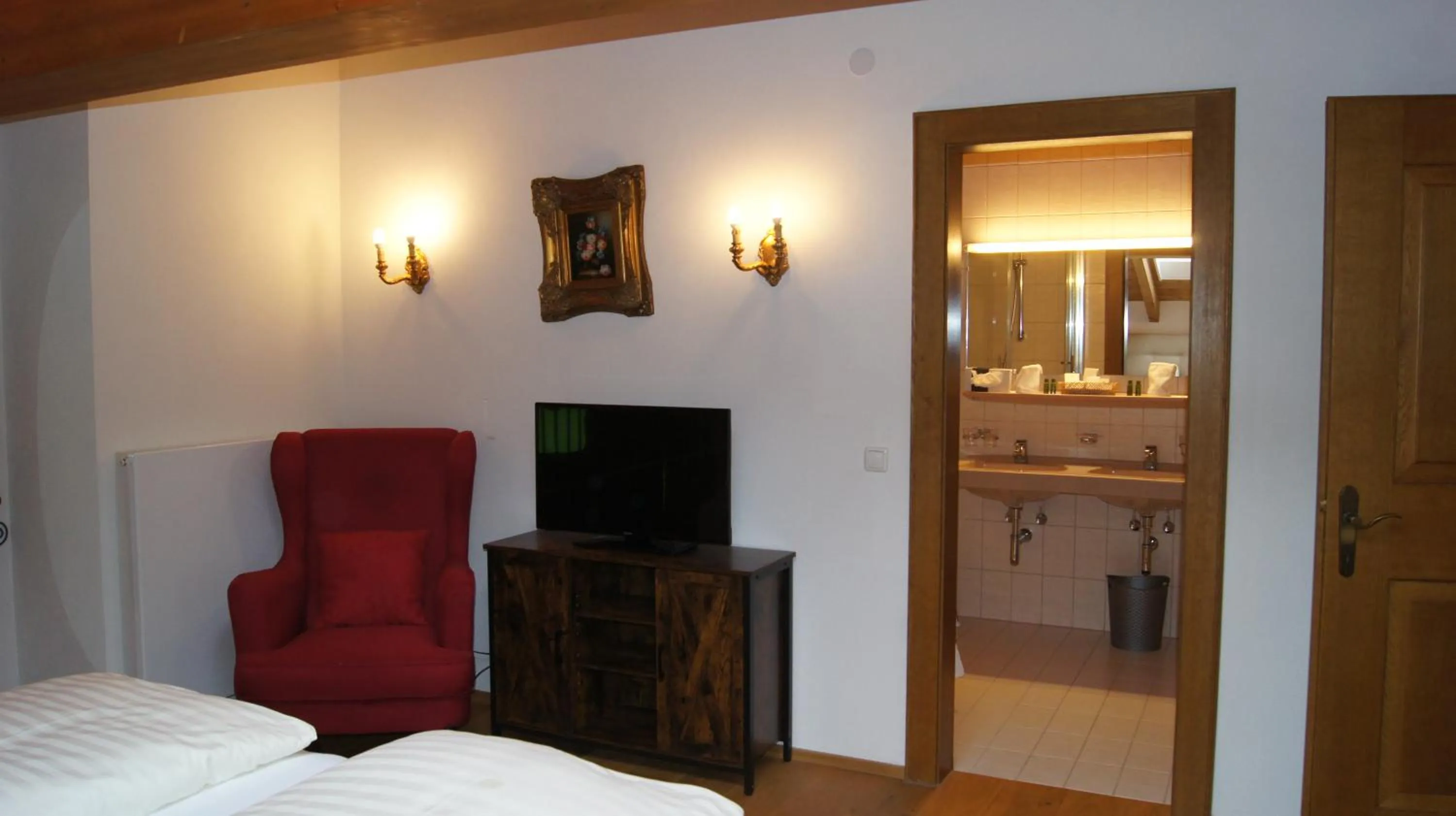 Bed in Hotel Hartenfels