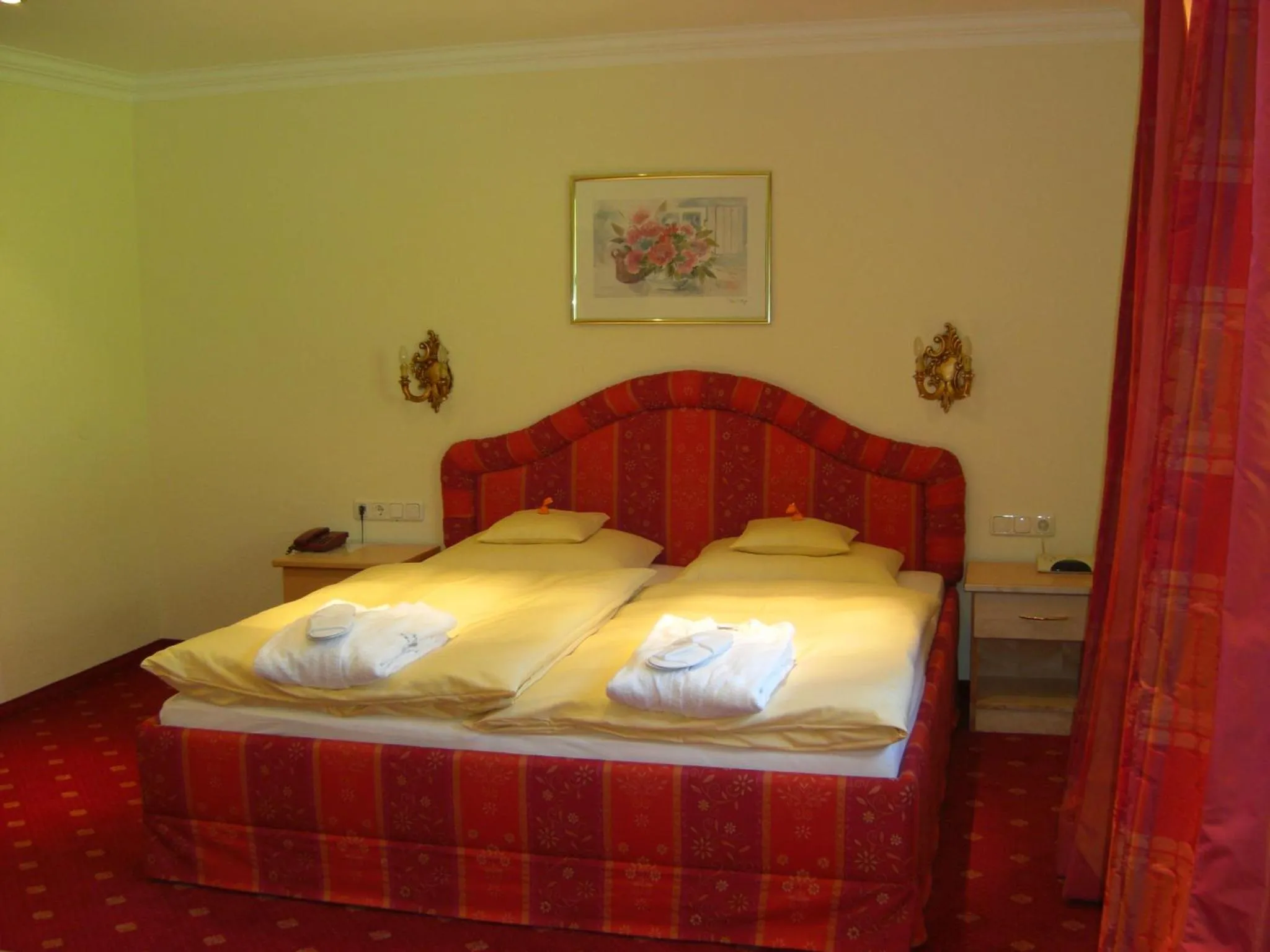 Bed in Hotel Hartenfels