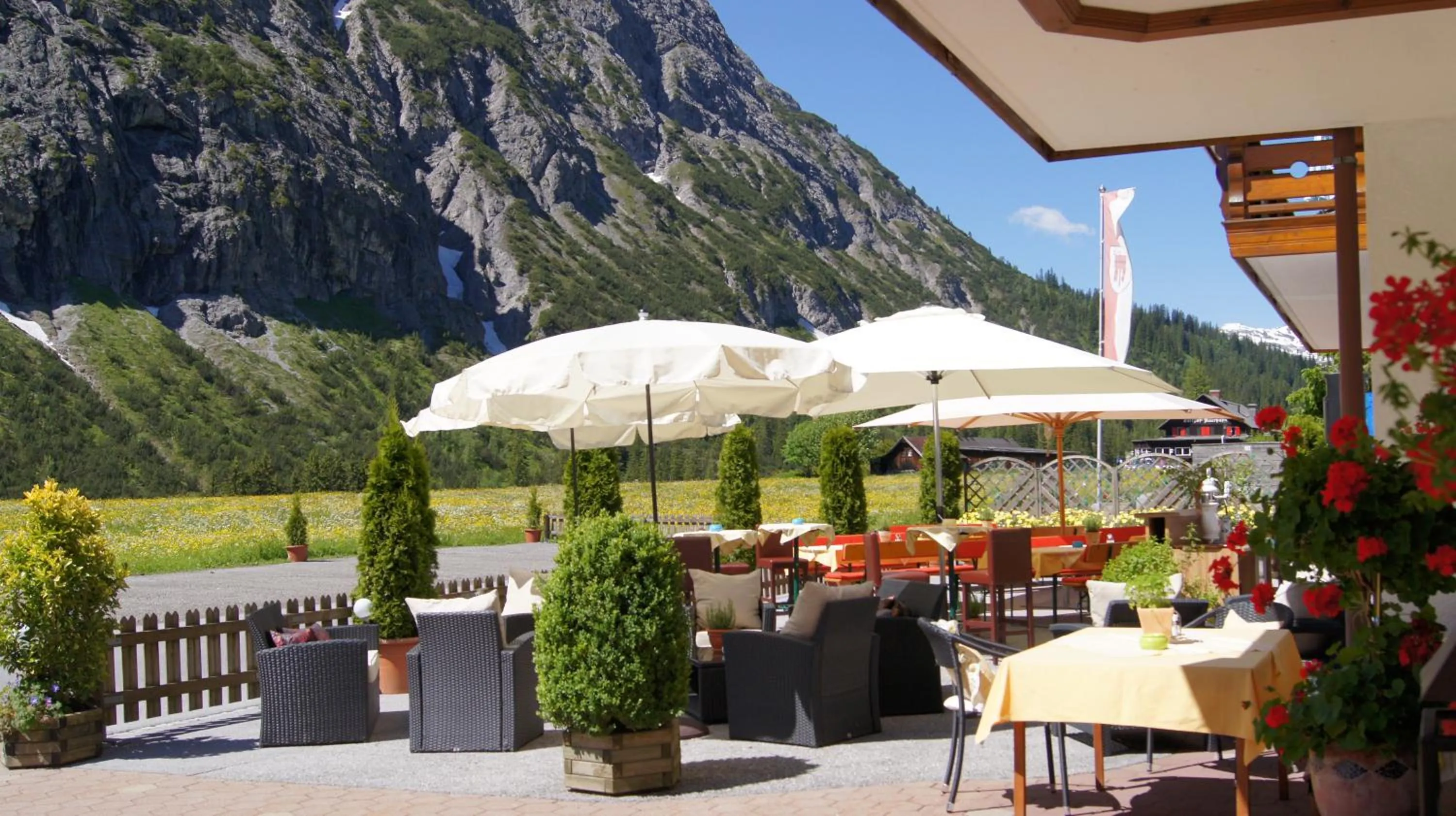 Balcony/Terrace in Hotel Hartenfels