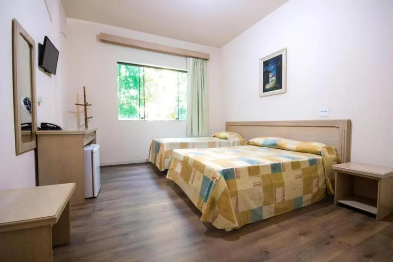 Family Room in Hotel Dan Inn Poços de Caldas - A melhor localização do Centro by Nacional Inn Family Room in Hotel Dan Inn Poços de Caldas - A melhor localização do Centro by Nacional Inn