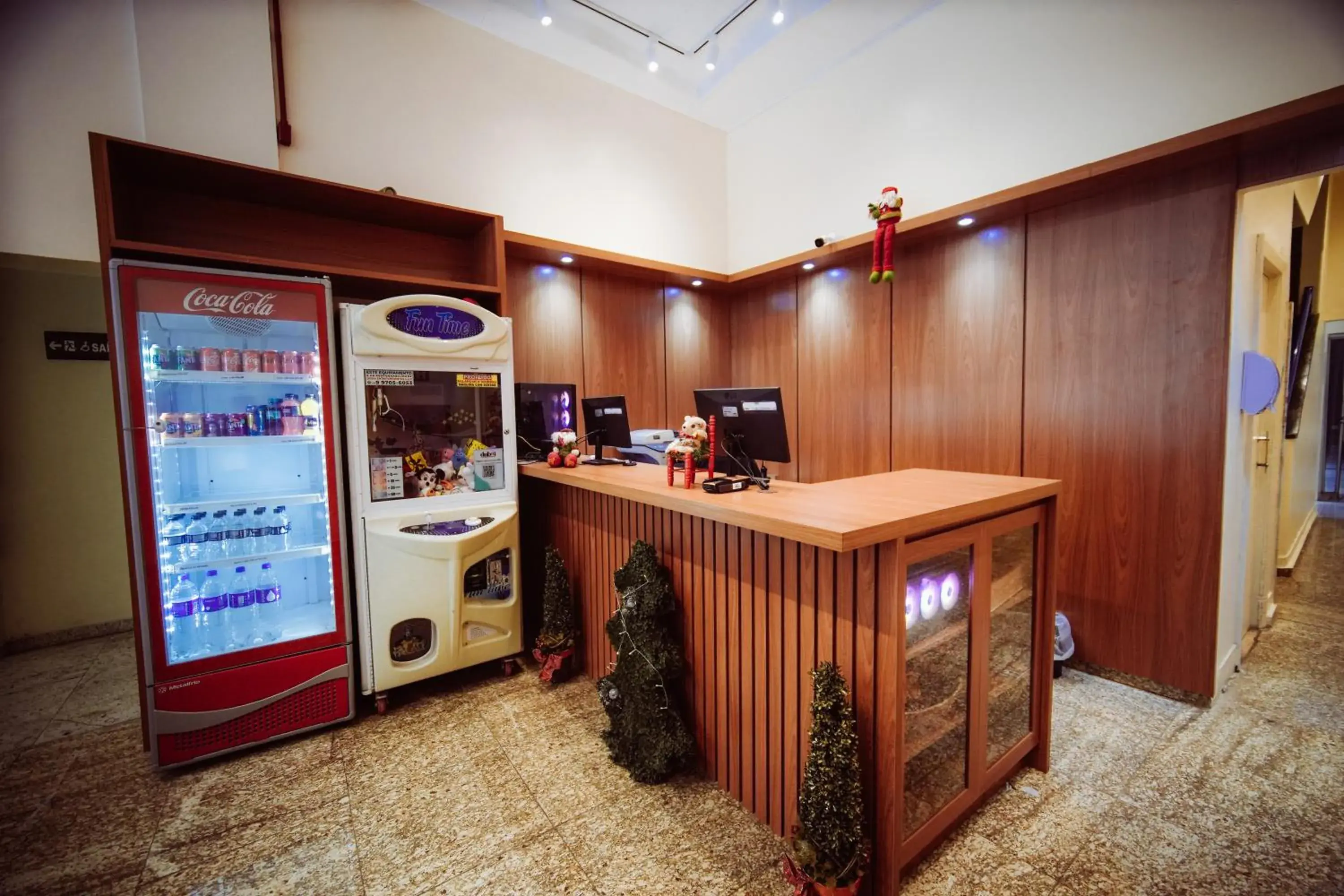 Lobby or reception in Hotel Dan Inn Poços de Caldas - A melhor localização do Centro by Nacional Inn Lobby or reception in Hotel Dan Inn Poços de Caldas - A melhor localização do Centro by Nacional Inn