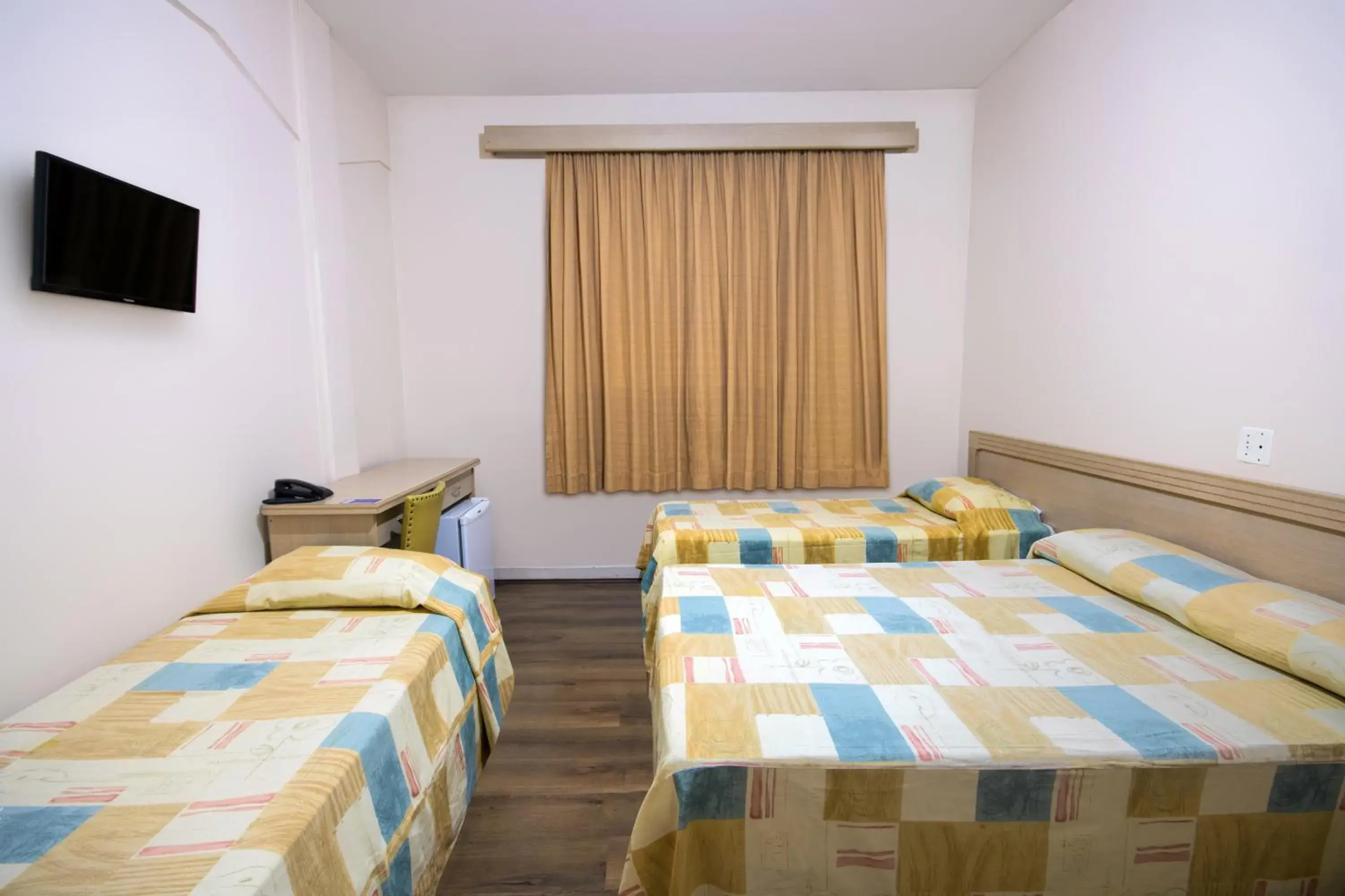 Bed in Hotel Dan Inn Poços de Caldas - A melhor localização do Centro by Nacional Inn Bed in Hotel Dan Inn Poços de Caldas - A melhor localização do Centro by Nacional Inn