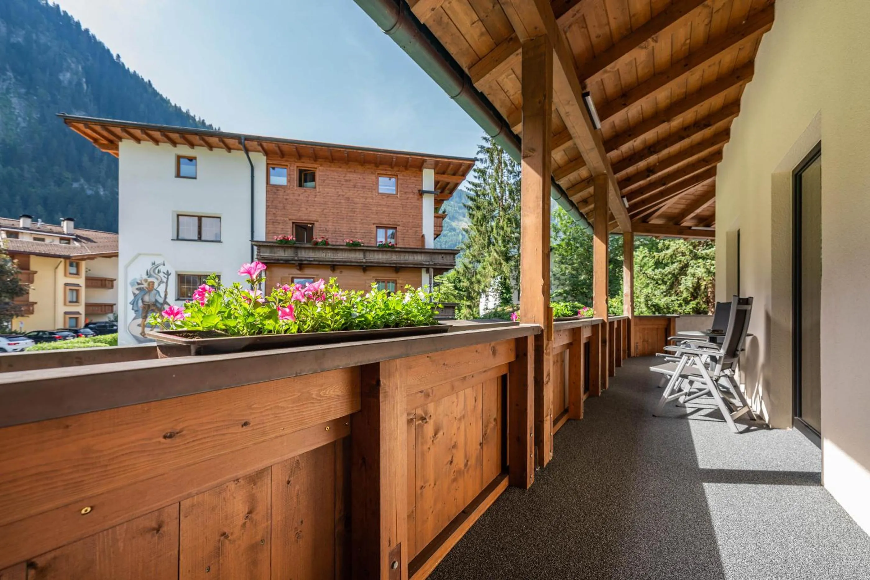 View (from property/room) in Hotel Pramstraller