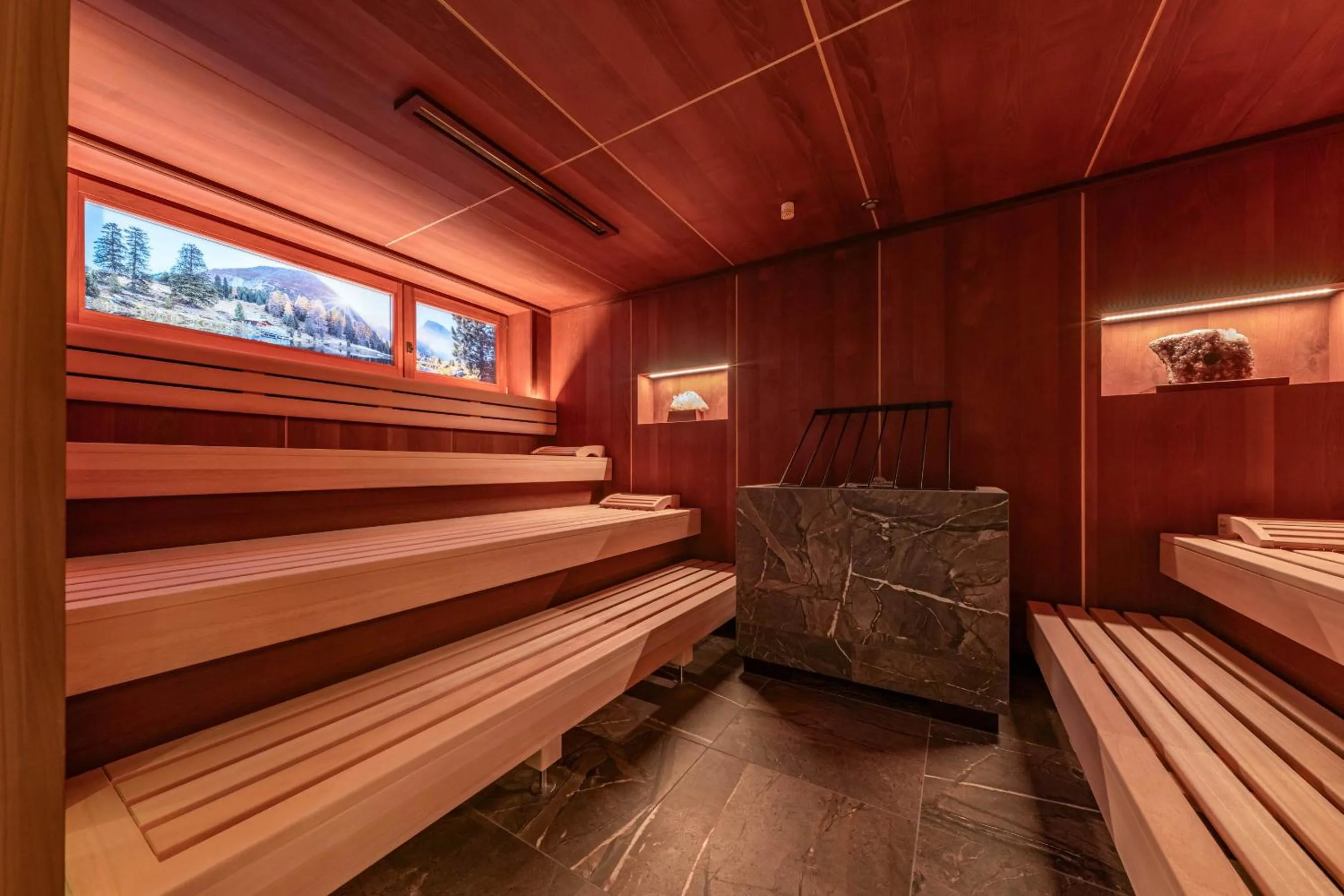 Sauna in Hotel Pramstraller