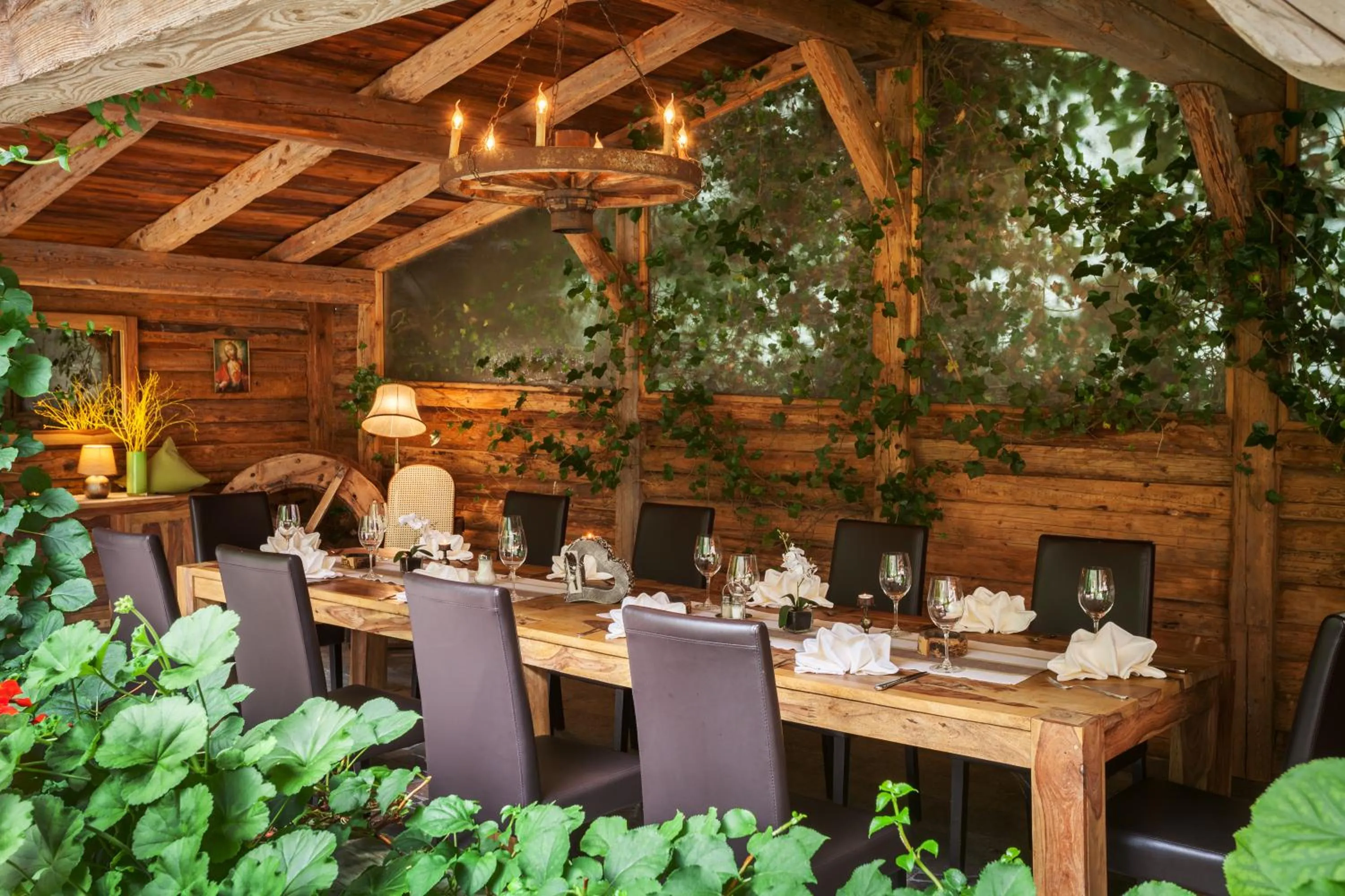 Garden in Hotel Pramstraller