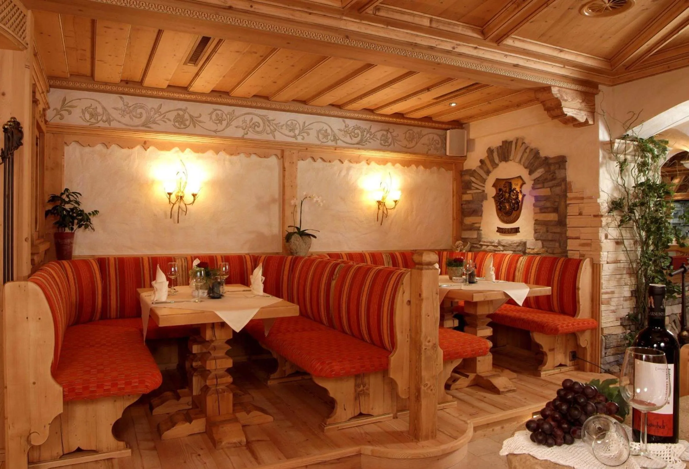 Seating area in Hotel Pramstraller