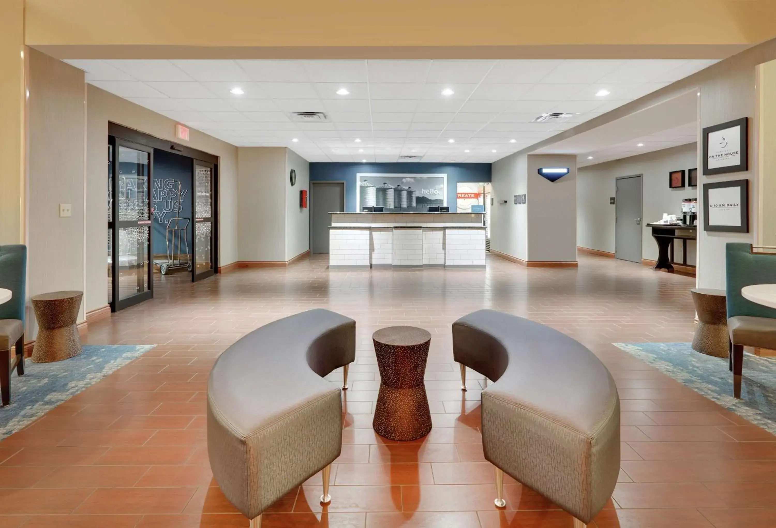 Lobby or reception in Hampton Inn & Suites Childress Lobby or reception in Hampton Inn & Suites Childress