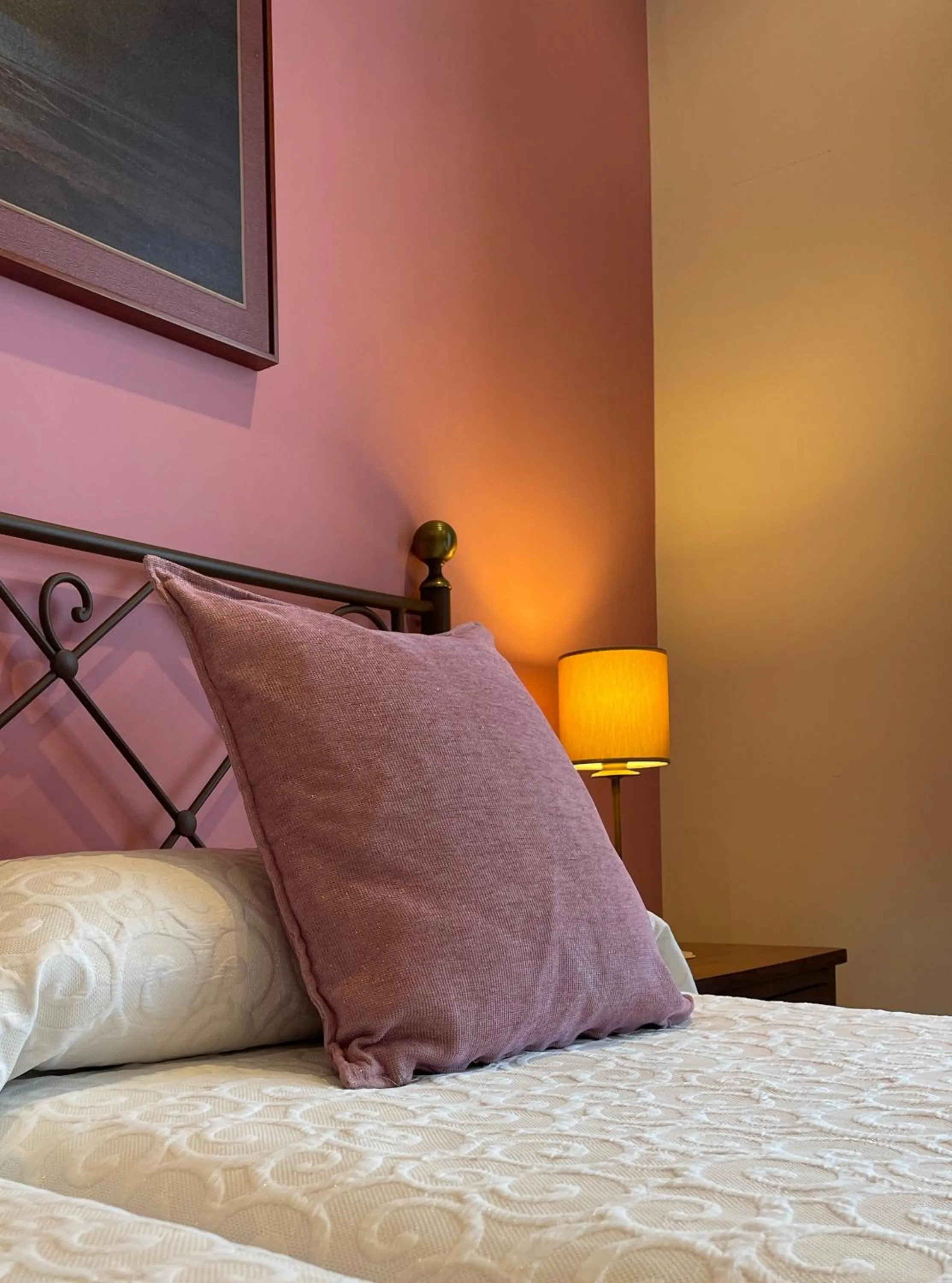 Bed in Hotel Rural El Texeu