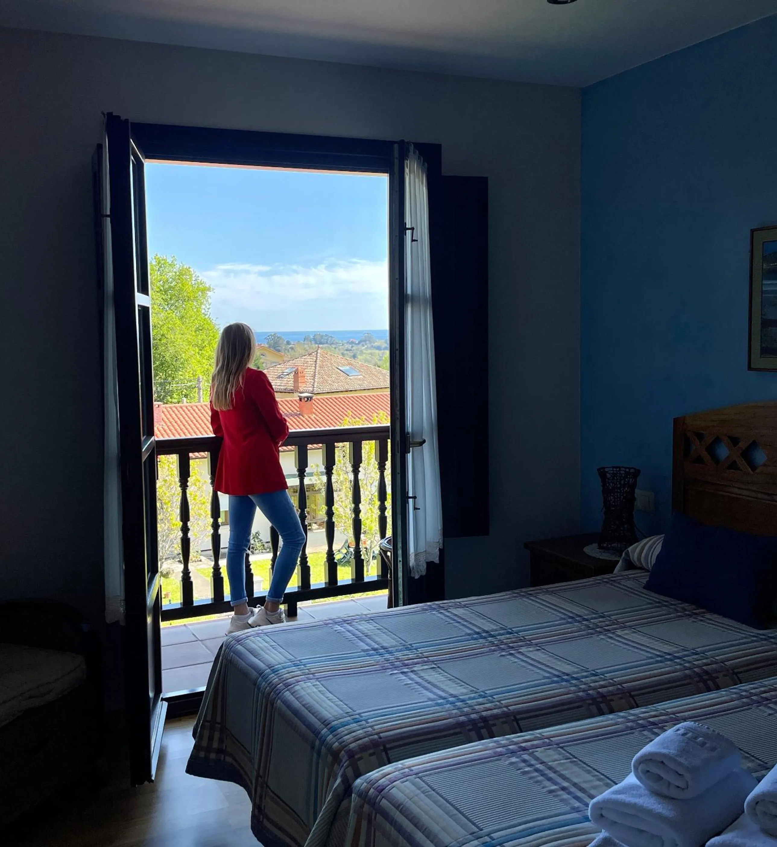 Bed in Hotel Rural El Texeu