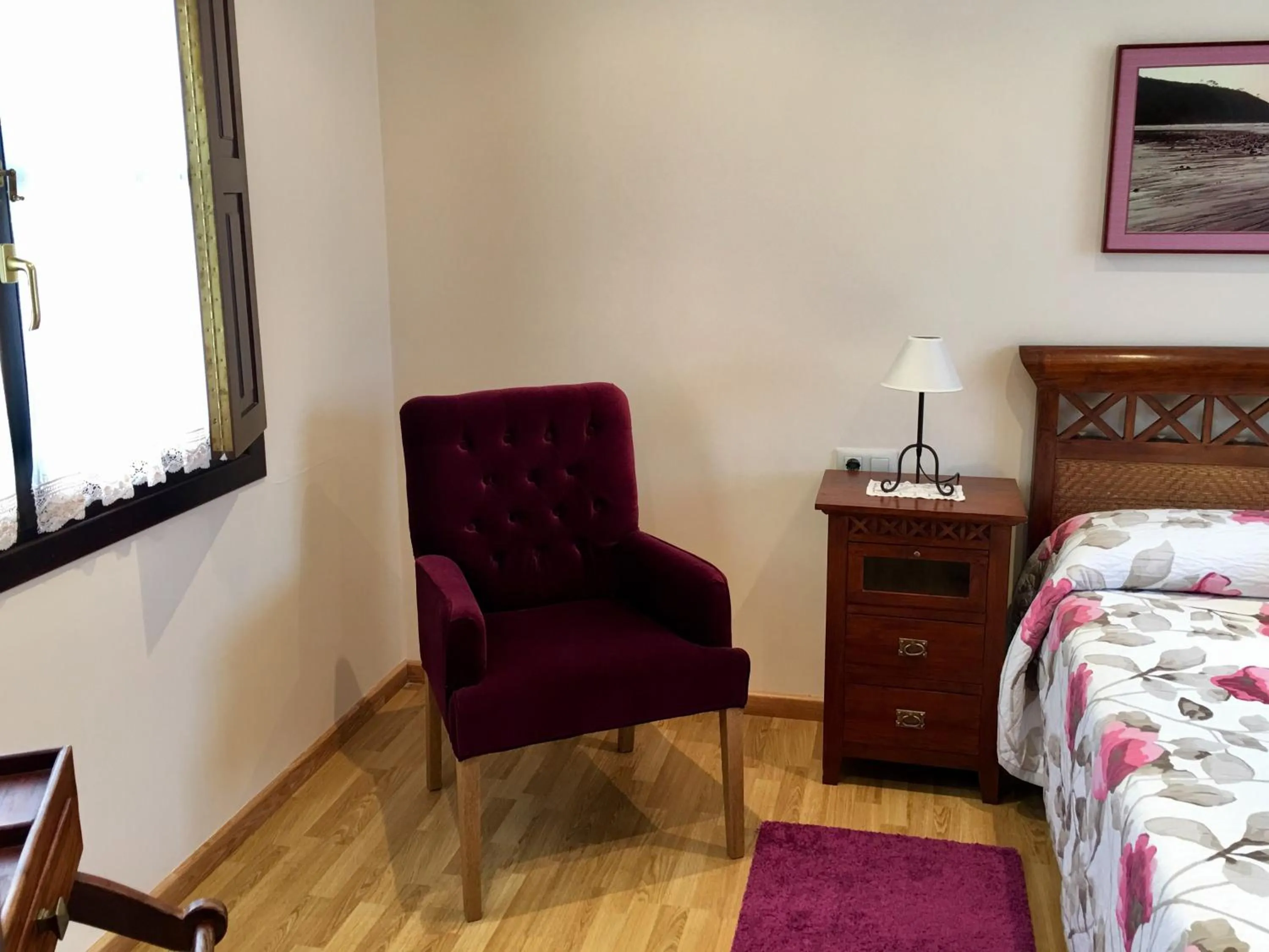 Living room in Hotel Rural El Texeu