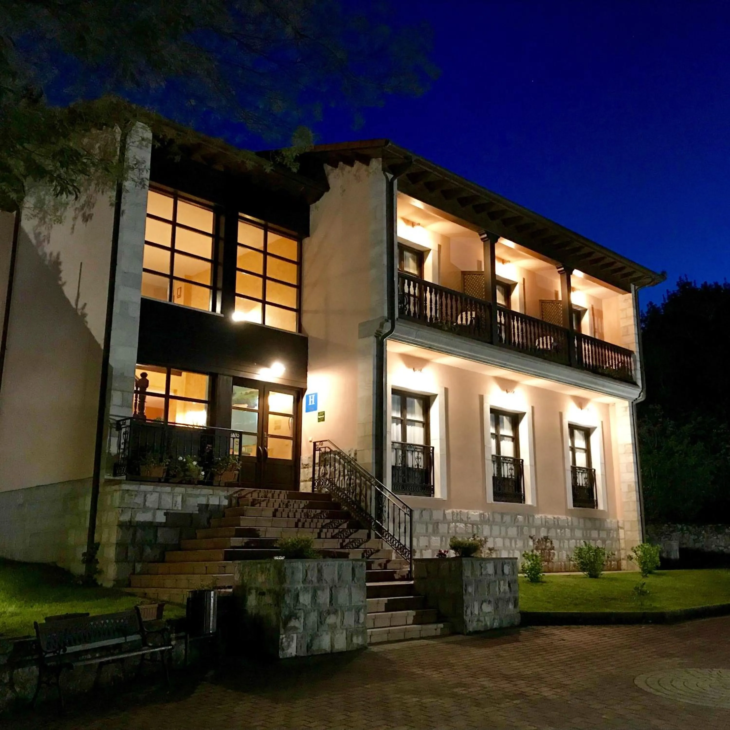 Property building in Hotel Rural El Texeu