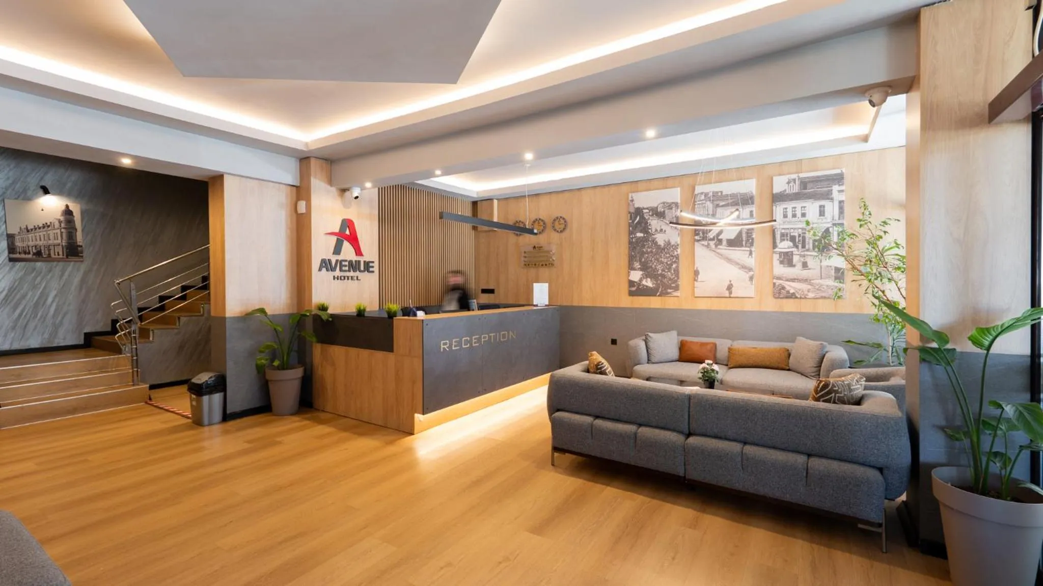 Lobby or reception in Avenue Hotel