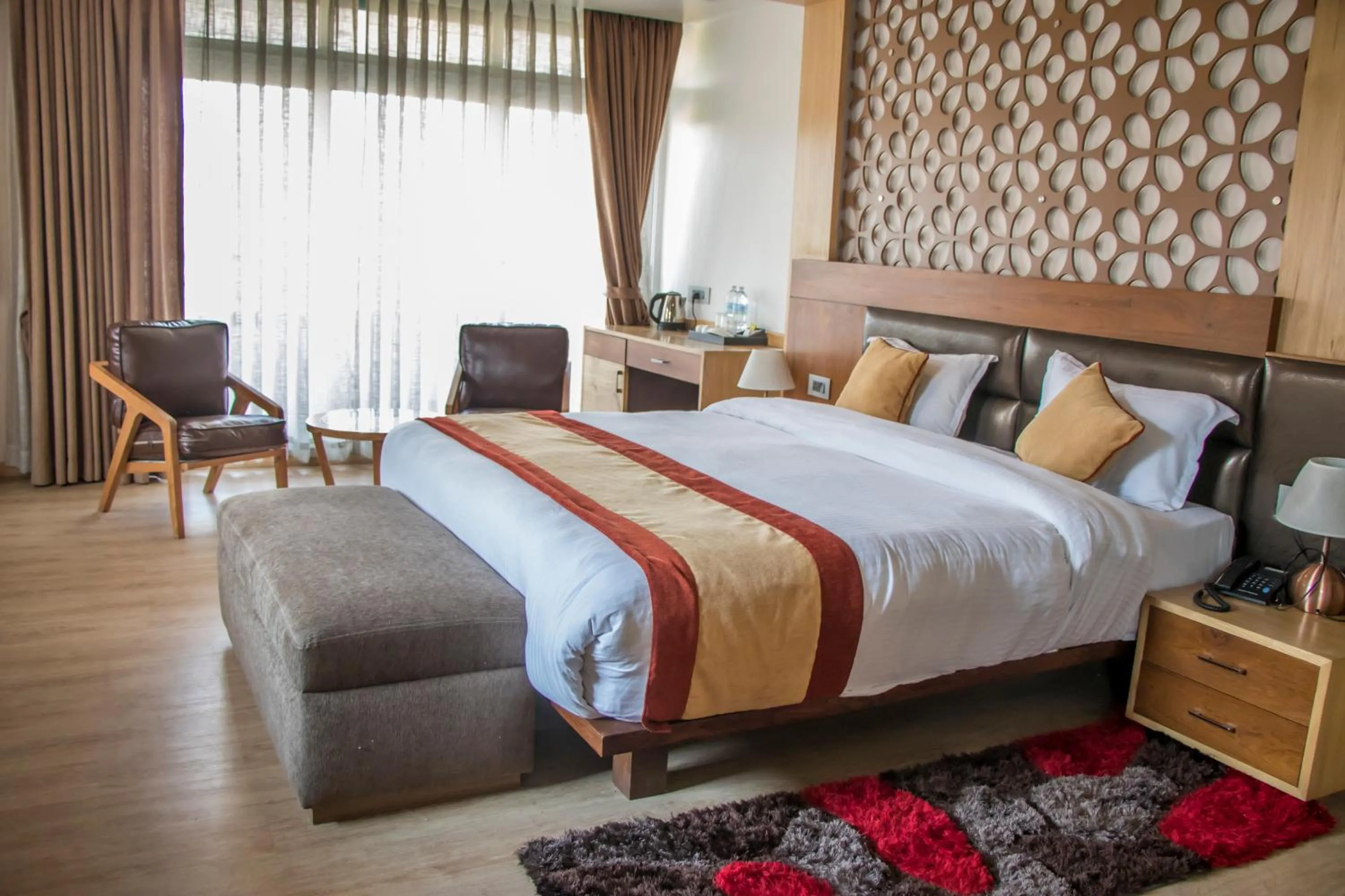 Bed in Retro Hotel and Spa