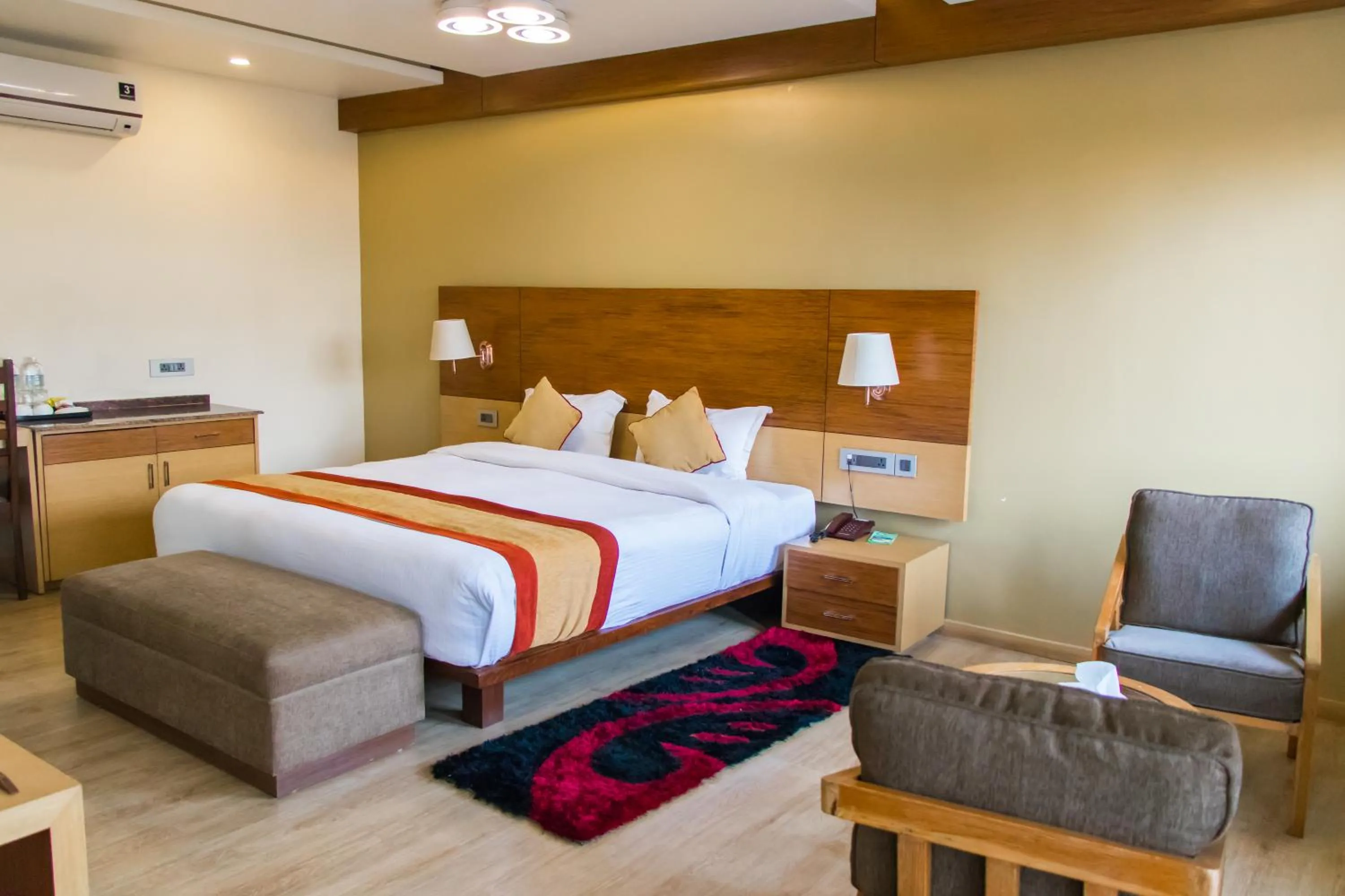 Bed in Retro Hotel and Spa