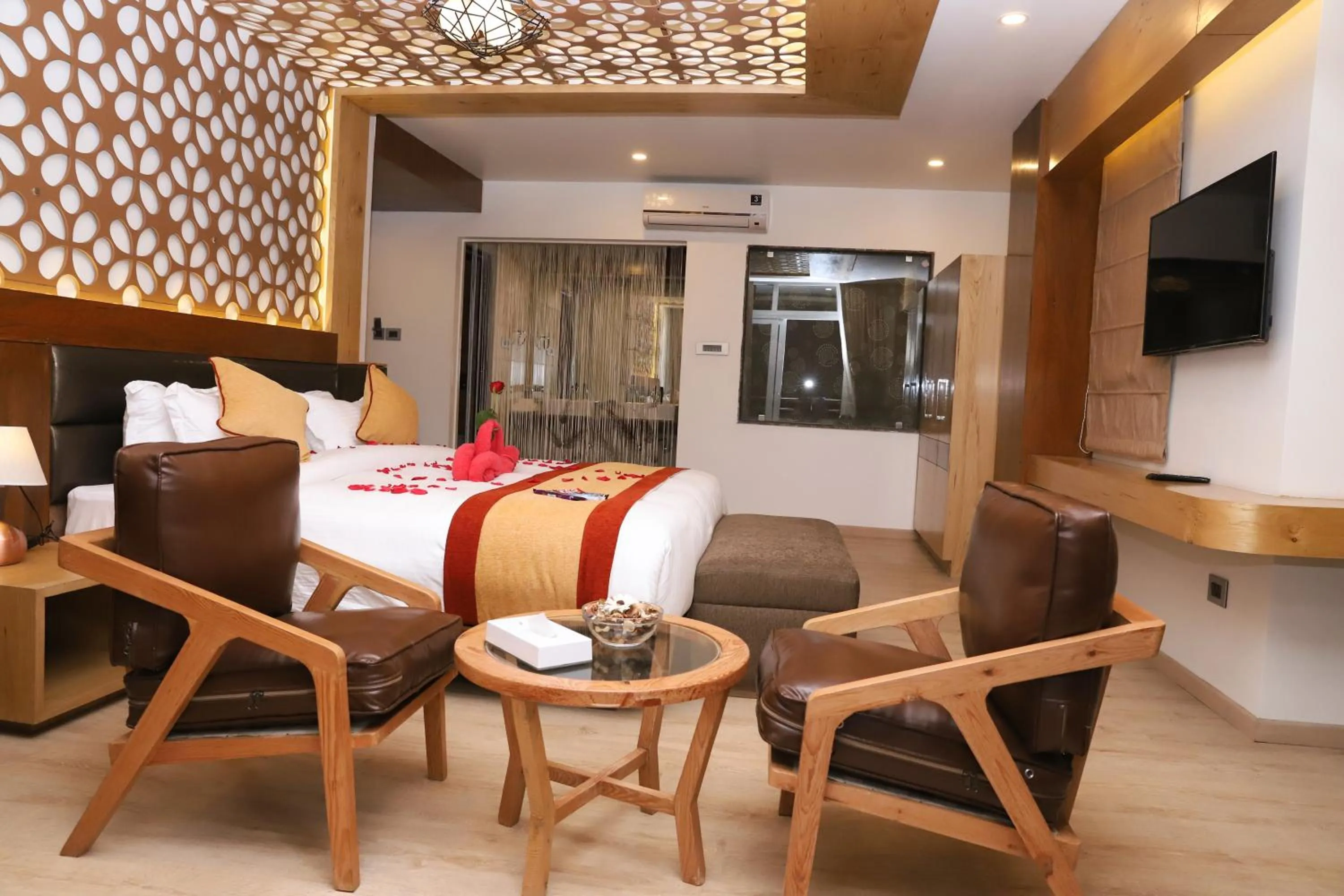 Bed in Retro Hotel and Spa