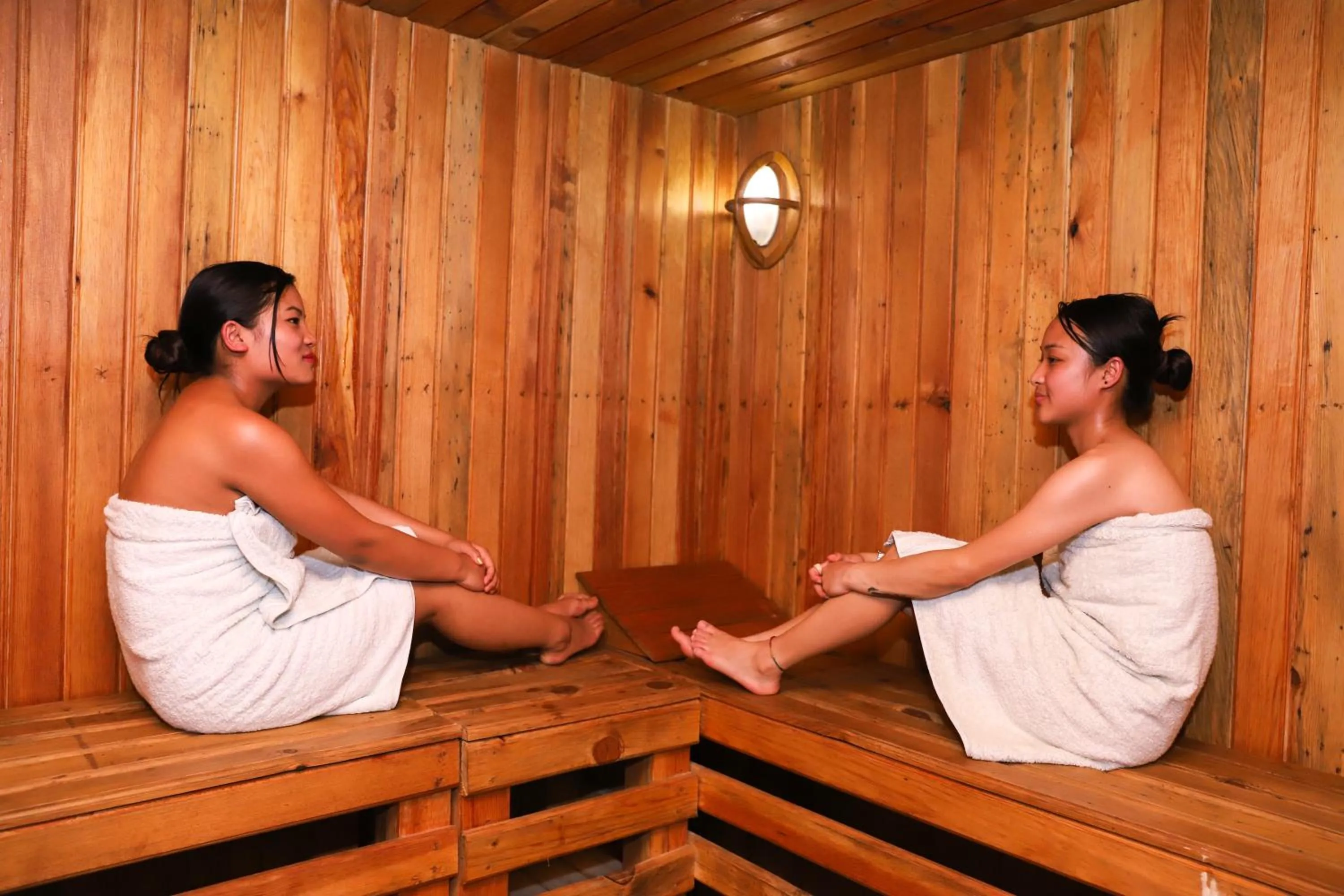Sauna in Retro Hotel and Spa