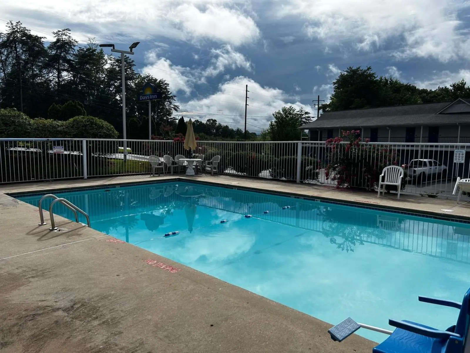 Swimming pool in Days Inn by Wyndham Dahlonega University Area