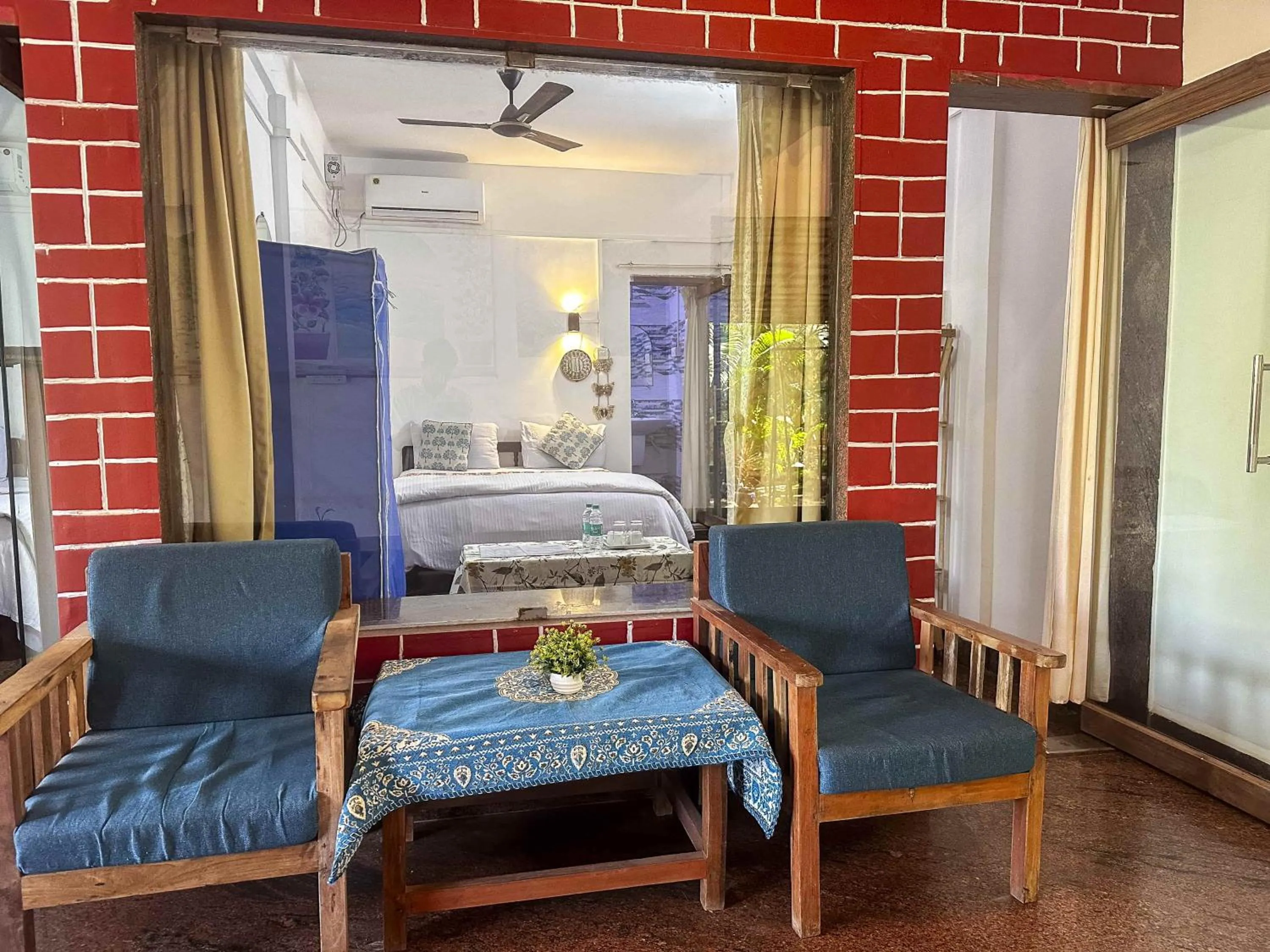 Balcony/Terrace in Secret Garden Agonda Beach Resort