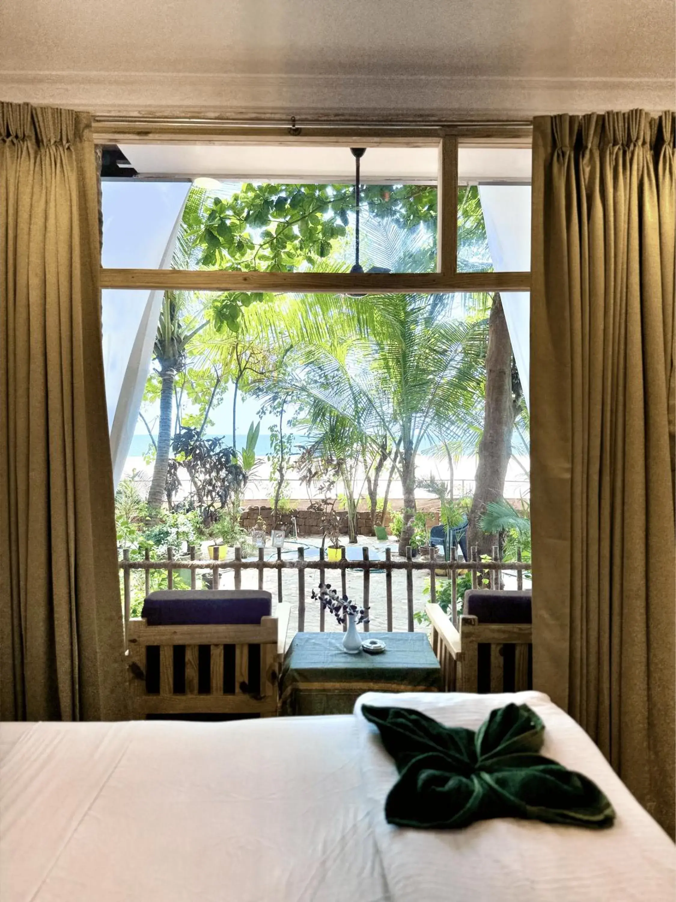 Bedroom, Bed in Secret Garden Agonda Beach Resort Bedroom, Bed in Secret Garden Agonda Beach Resort