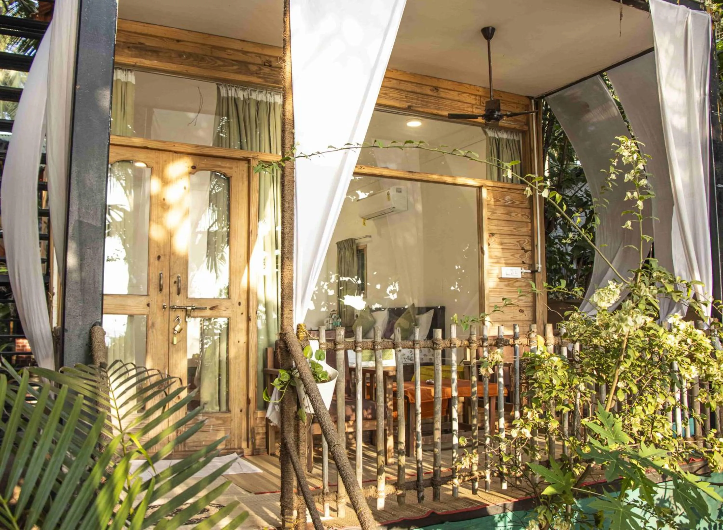 Property building in Secret Garden Agonda Beach Resort