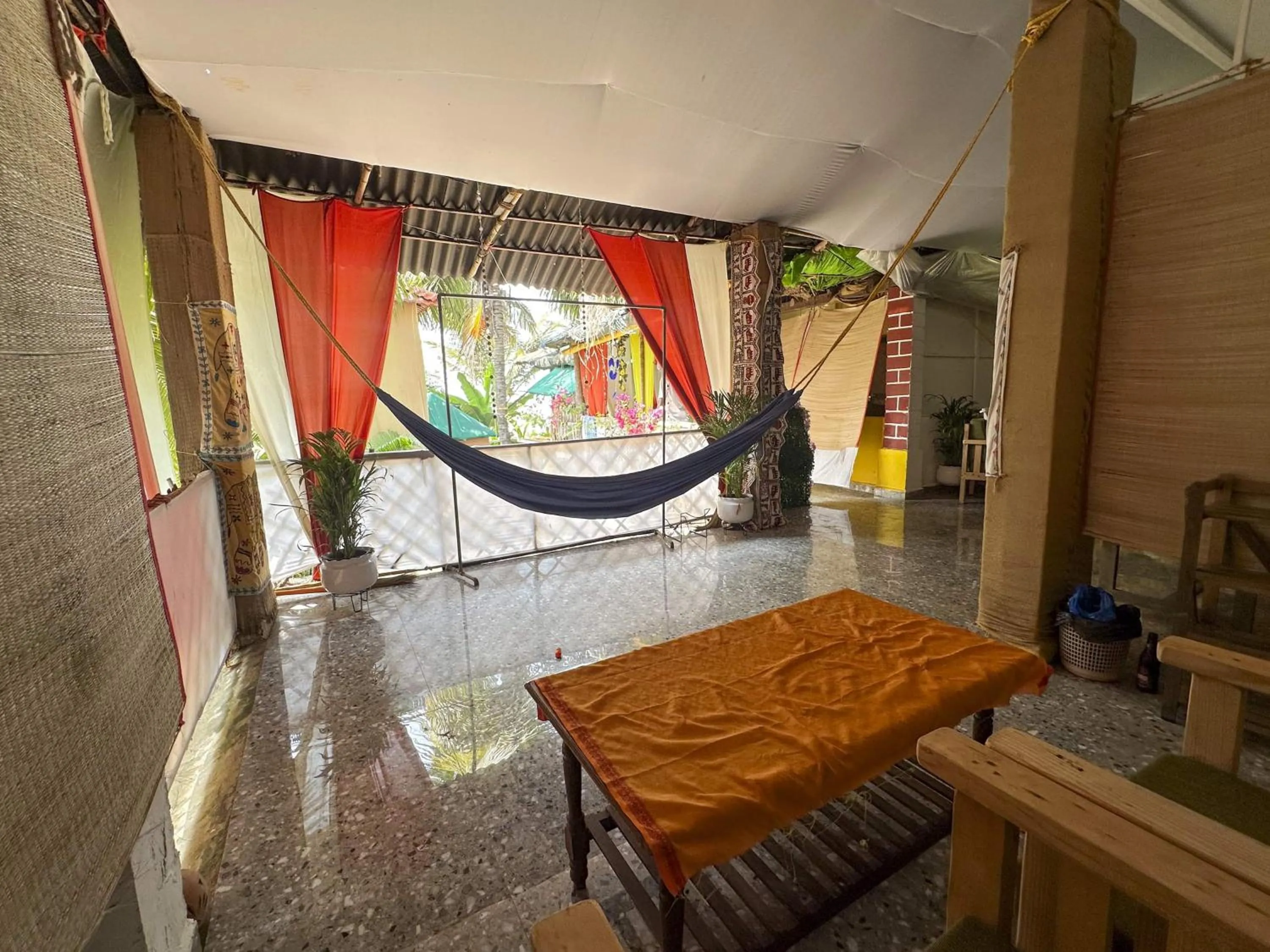 Balcony/Terrace in Secret Garden Agonda Beach Resort