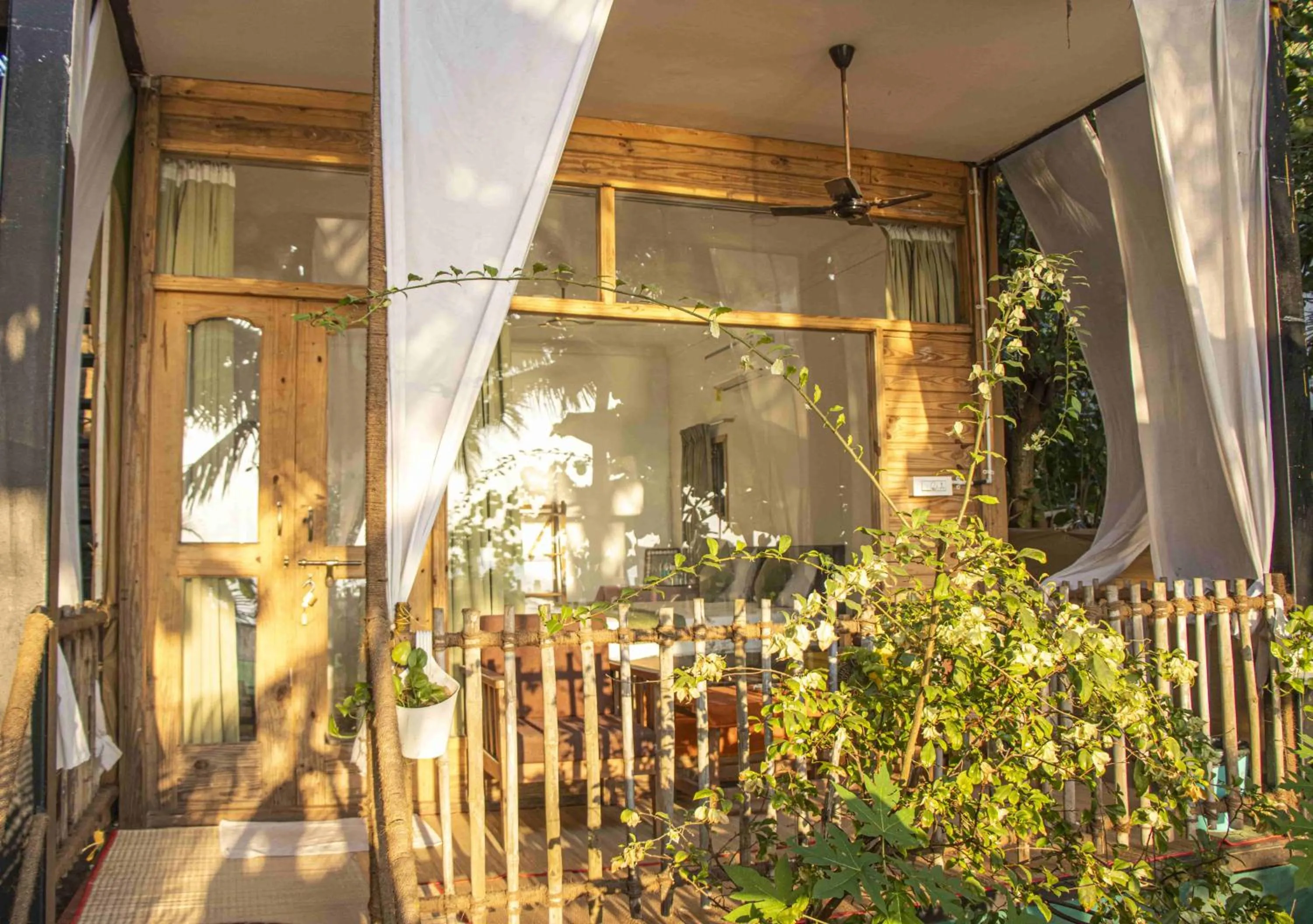 Balcony/Terrace in Secret Garden Agonda Beach Resort