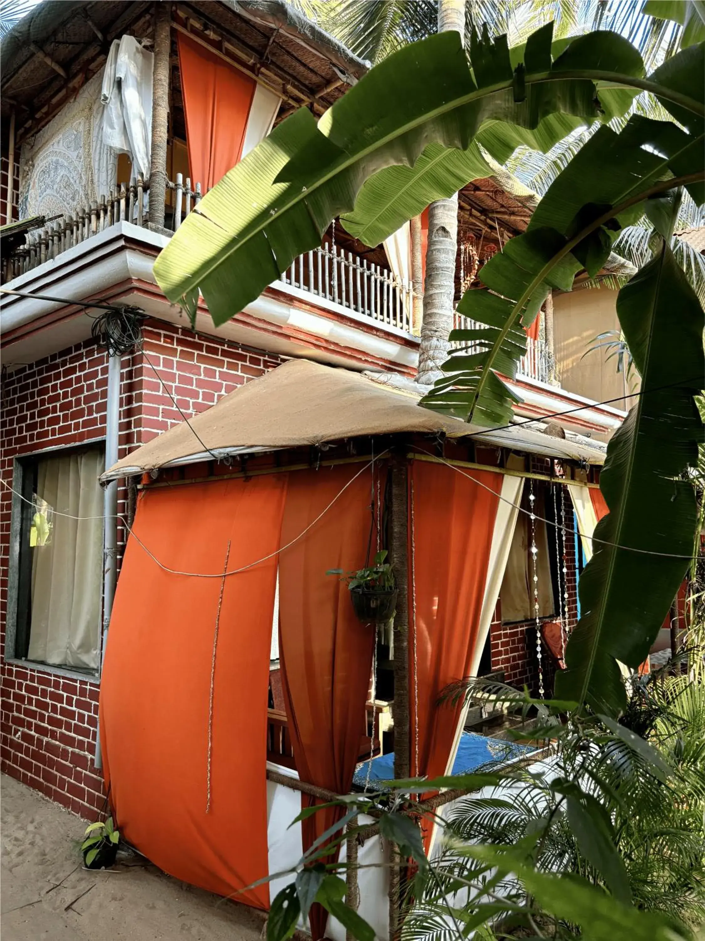 Property building in Secret Garden Agonda Beach Resort Property building in Secret Garden Agonda Beach Resort